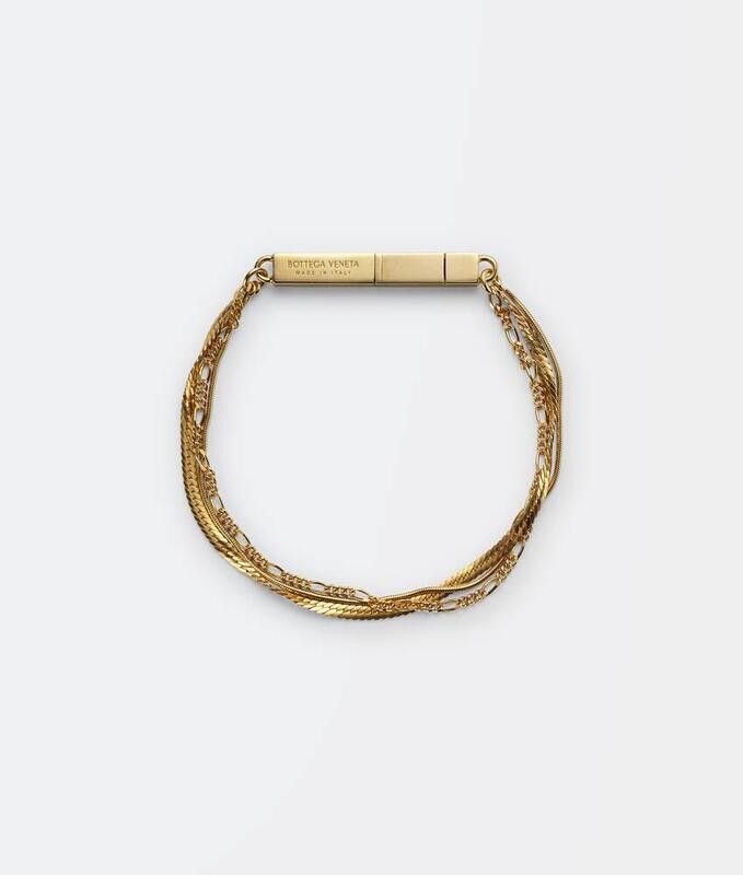 Bottega Veneta o1bcso1str0725 Size: L / Chains Bracelet in Gold Size ONE SIZE - 1 Preview