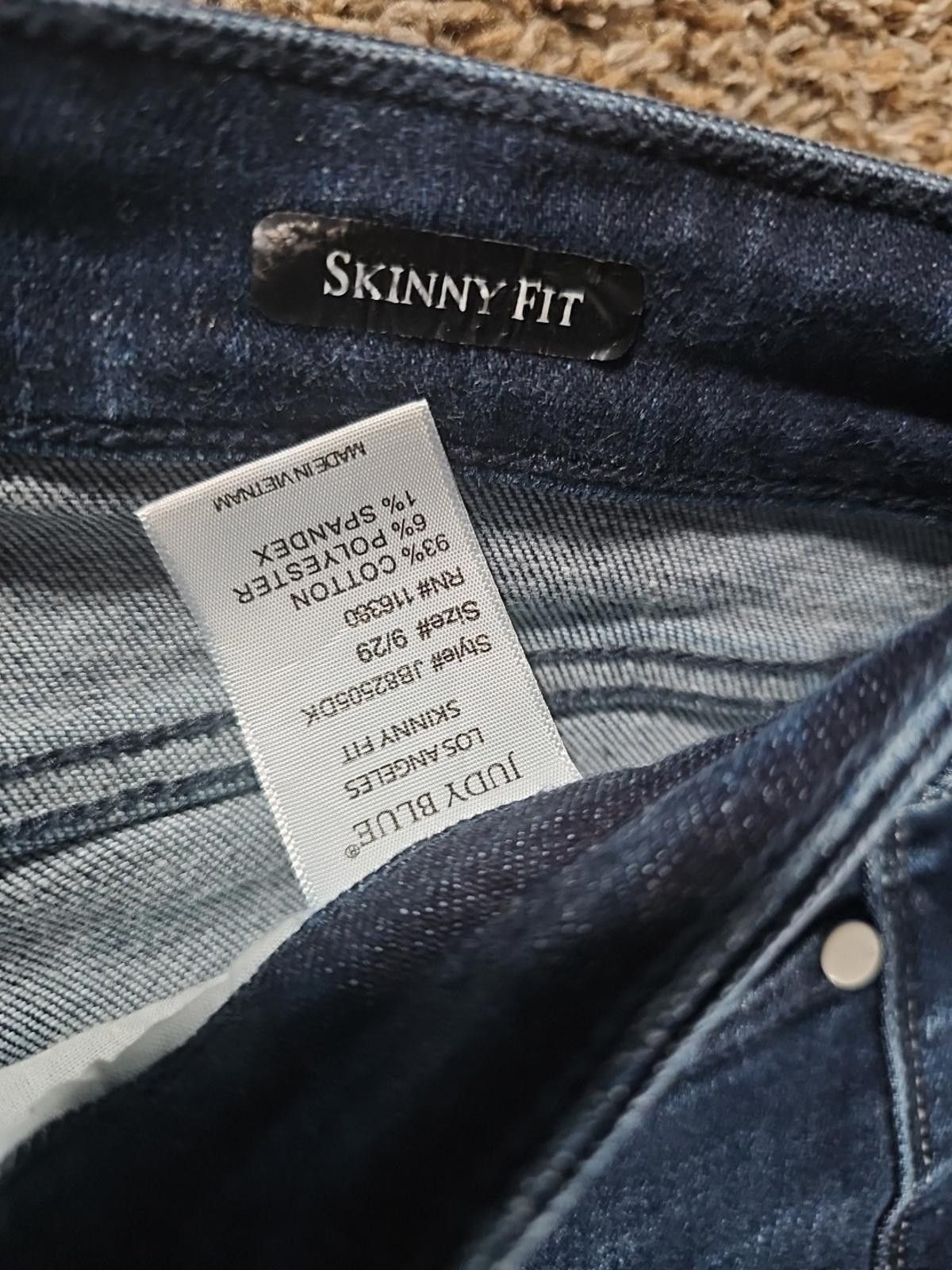 Other Judy Blue 9/29 Skinny Fit Jeans Size 29" - 3 Thumbnail