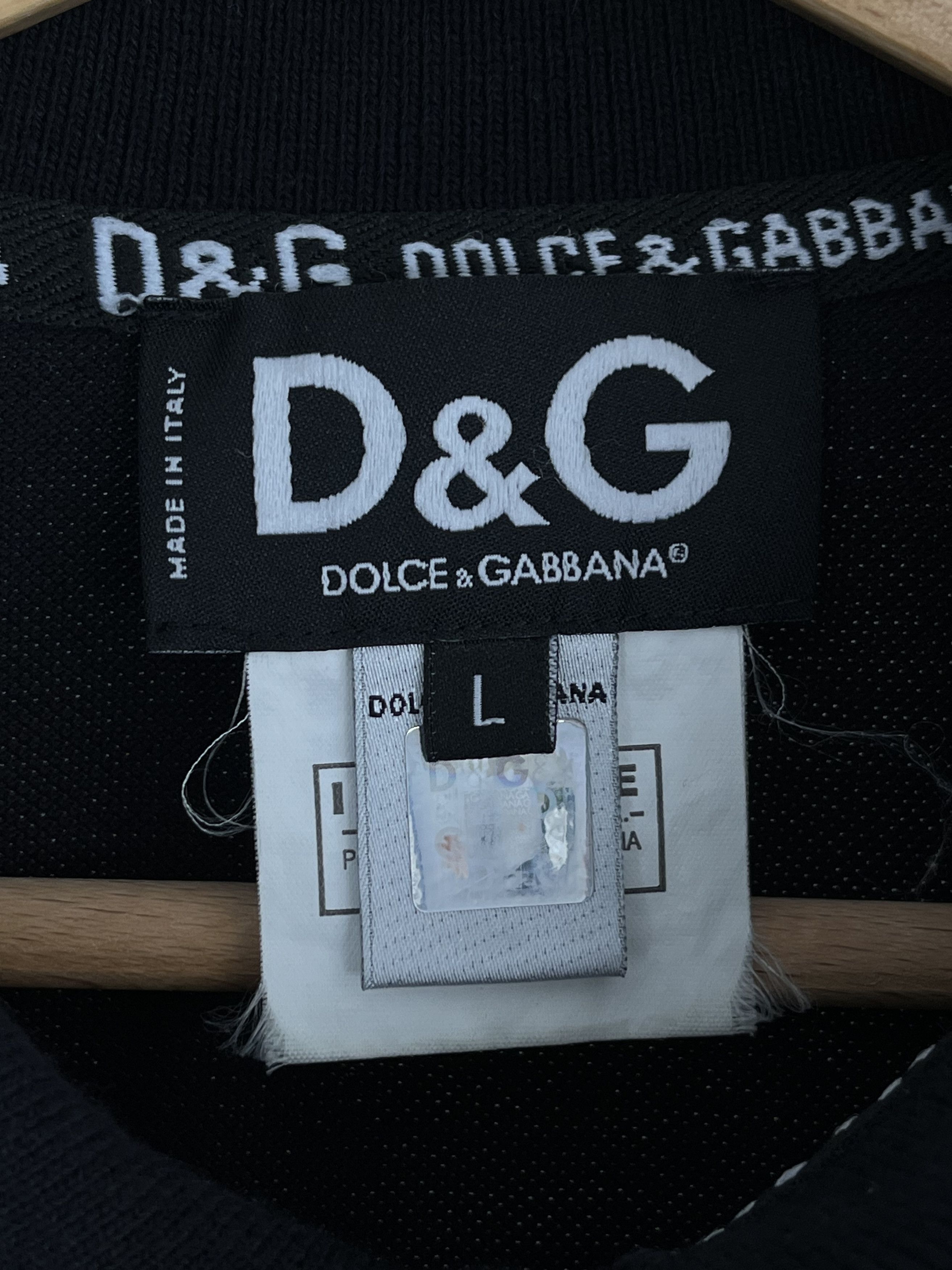 Designer × Dolce & Gabbana × Vintage Dolce Gabbana Polo Multilogo Size US S / EU 44-46 / 1 - 5 Thumbnail
