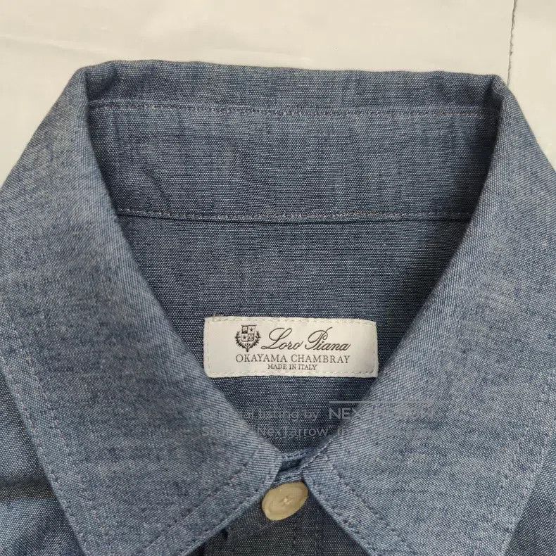 Loro Piana Loro Piana FW25 women's blue shirt Size XS / US 0-2 / IT 36-38 - 4 Thumbnail