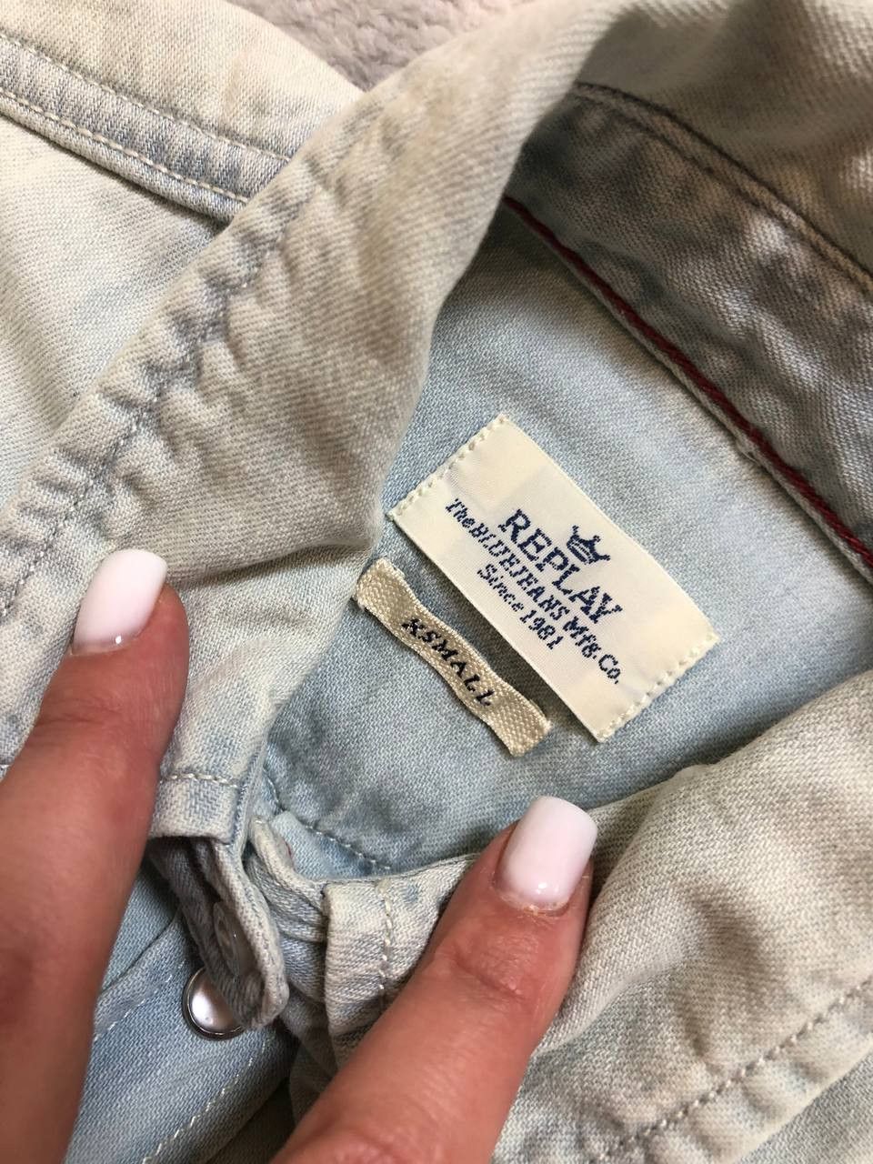 Replay Replay denim shirt Size XS / US 0-2 / IT 36-38 - 2 Thumbnail