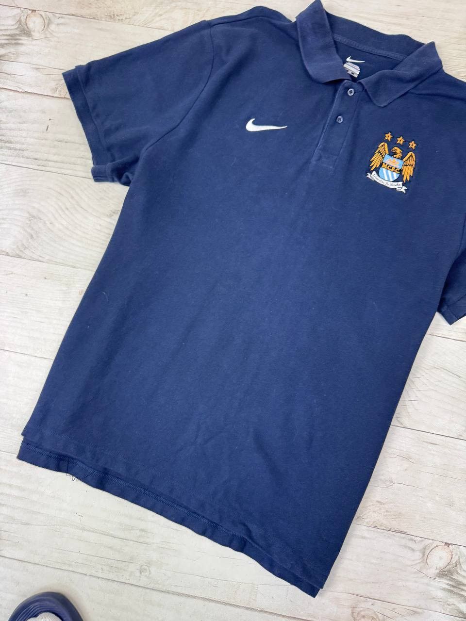 Nike Nike Manchester City Polo Shirt Football Soccer Size US XXL / EU 58 / 5 - 3 Thumbnail