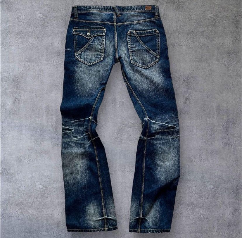 Nicole Club NICOLE CLUB FOR MEN SUPER RARE dark blue bootcut denim Size US 33 - 2 Thumbnail
