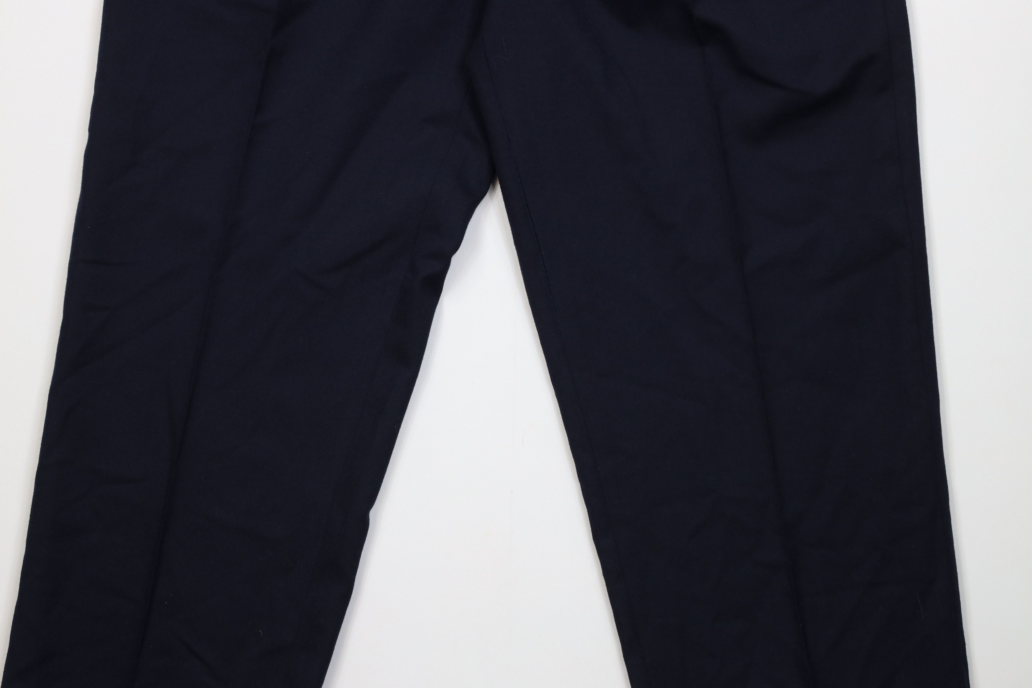 Vintage Vintage Streetwear Wool Knit Straight Leg Chino Pants Blue Size US 34 / EU 50 - 3 Thumbnail
