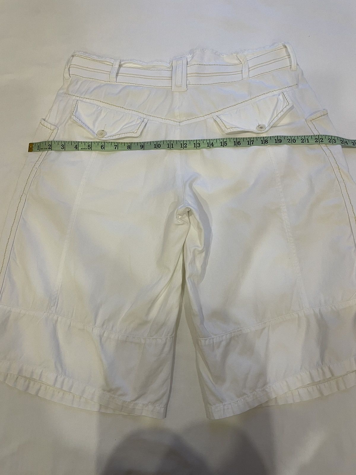 Marithe + Francois Girbaud × Vintage Le Jean De Marithe Francois Girbaud rap shorts Size US 33 - 16 Thumbnail