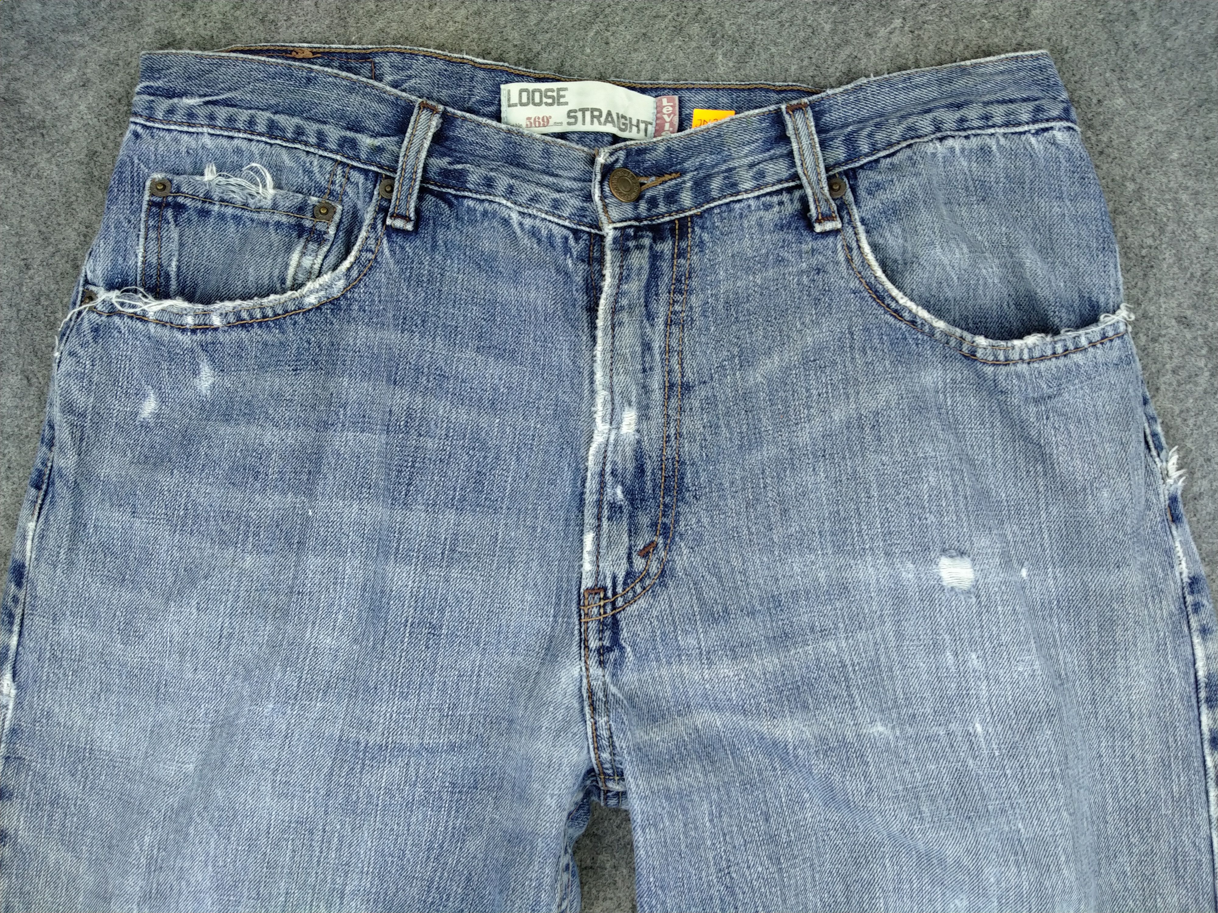 Other Vintage Levi's 560 Loose Straight 34x32.5 Denim -JN315 Size US 34 / EU 50 - 3 Thumbnail