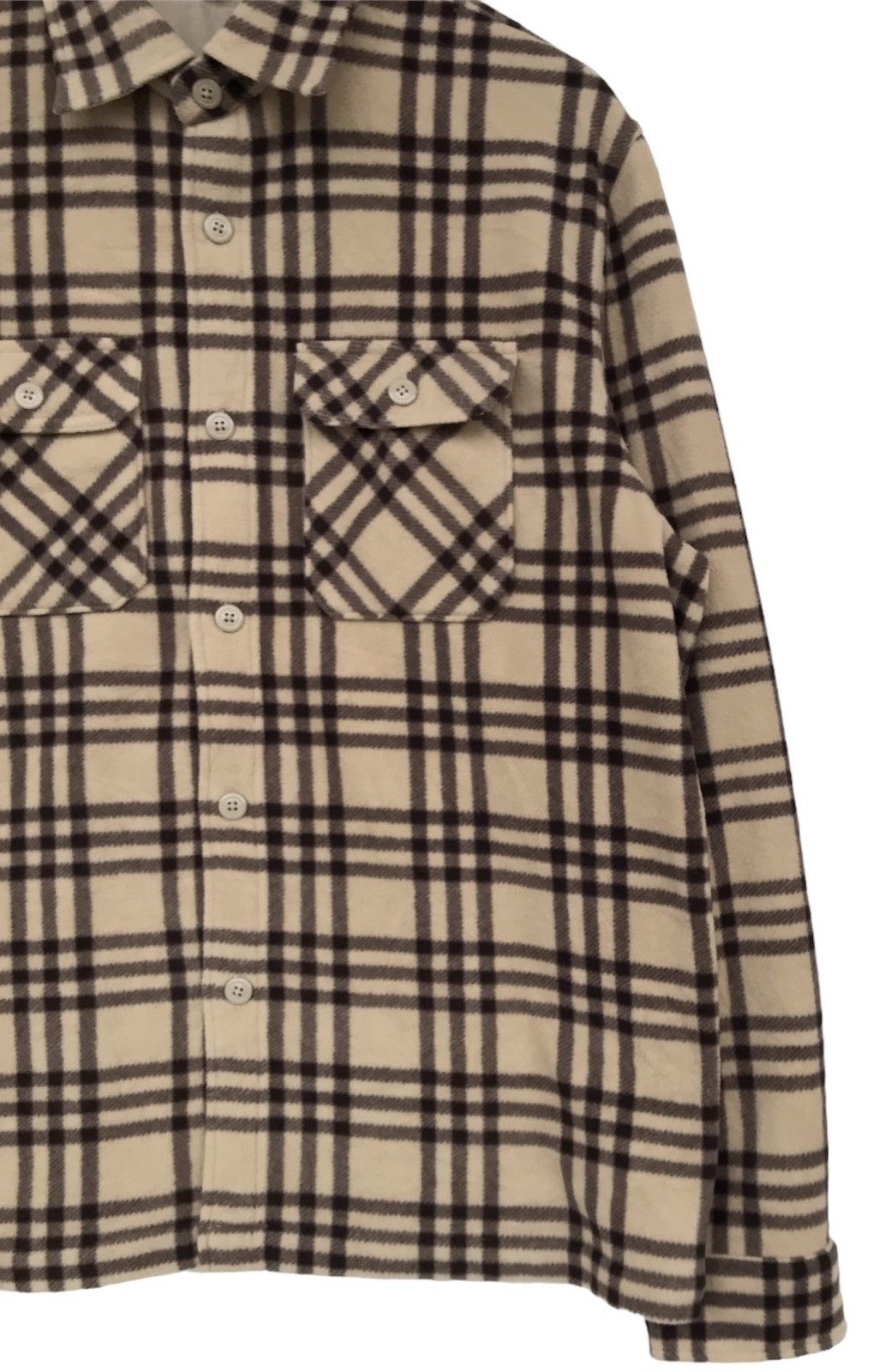 Flannel × Uniqlo × Vintage Vintage Uniqlo Button Up Flannel Fleece jacket Size US XL / EU 56 / 4 - 7 Thumbnail