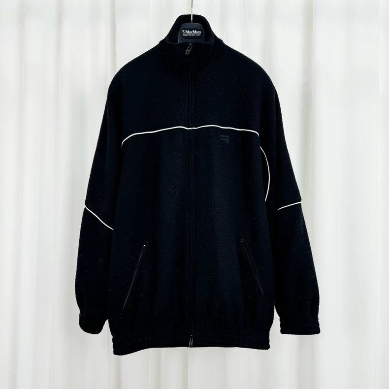 Balenciaga Balenciaga size 34 Double-hook embroidered polar fleece zi Size US XS / EU 42 / 0 - 1 Thumbnail