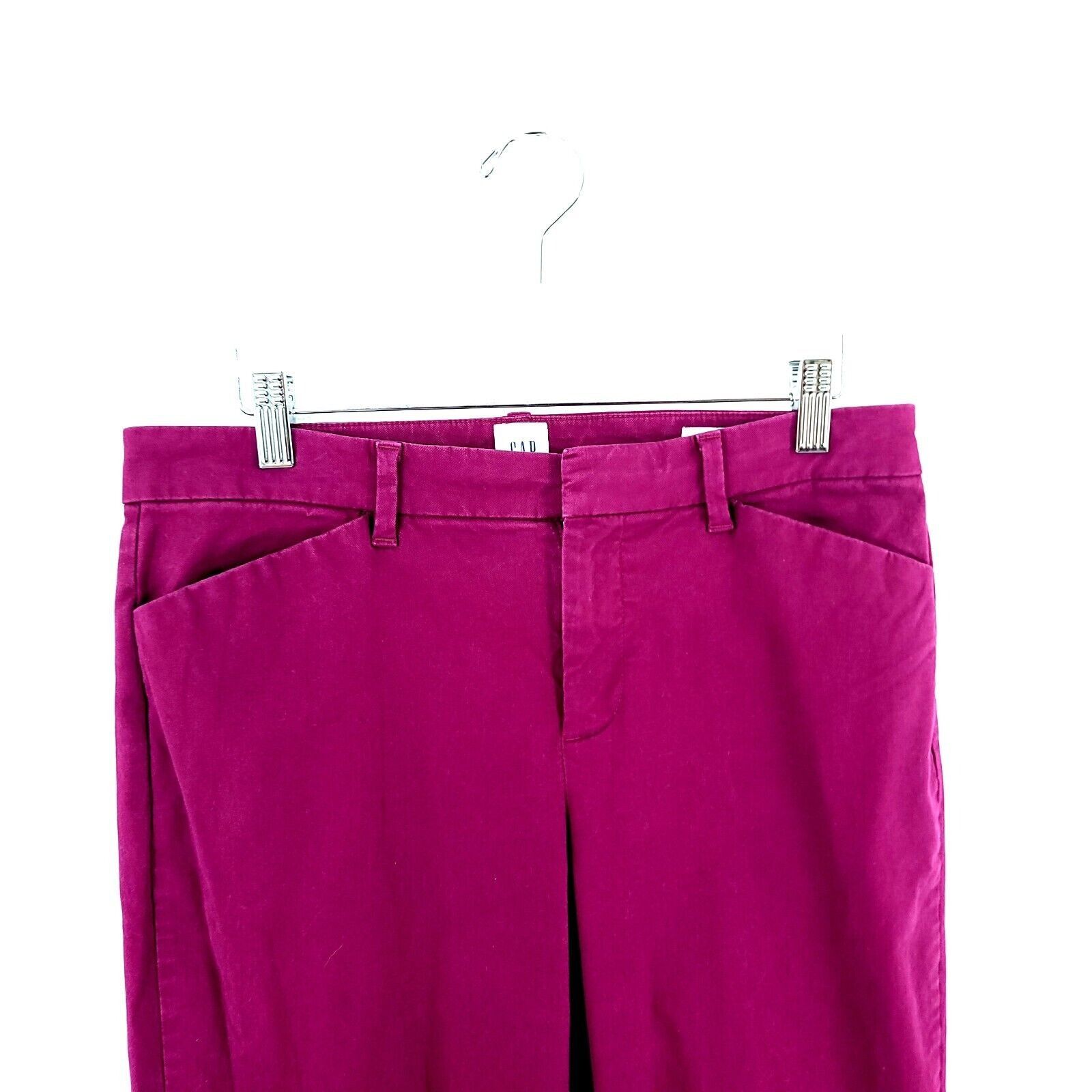 Gap Gap Acai Berry Purple Signature Skinny Ankle Khaki Chino Pan Size 28" / US 6 / IT 42 - 2 Thumbnail