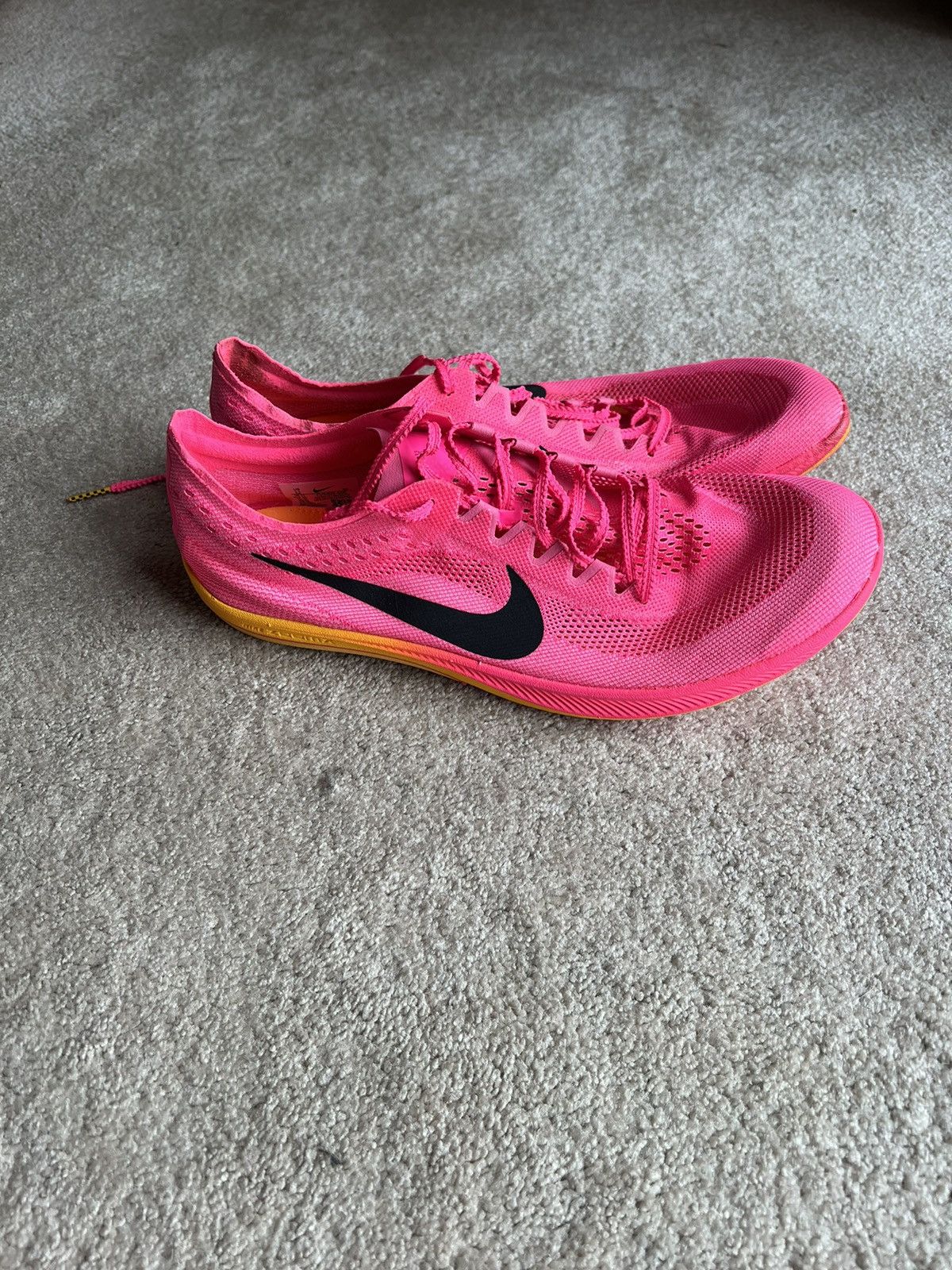 Nike nike dragonfly “pink” spikes Size US 12 / EU 45 - 1 Thumbnail