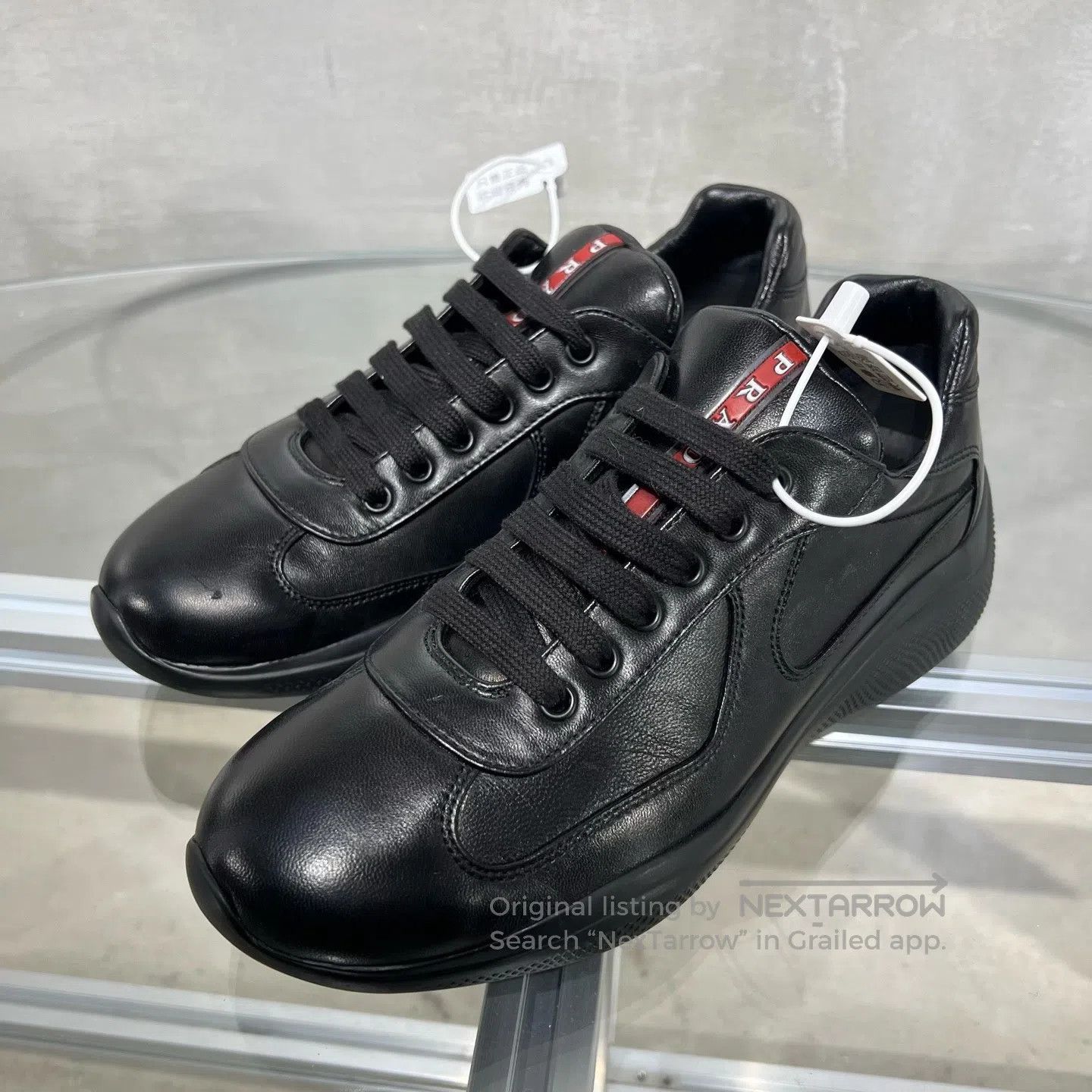 Prada Prada America's Cup Black Casual Shoes Size US 5.5 / EU 38 - 1 Thumbnail