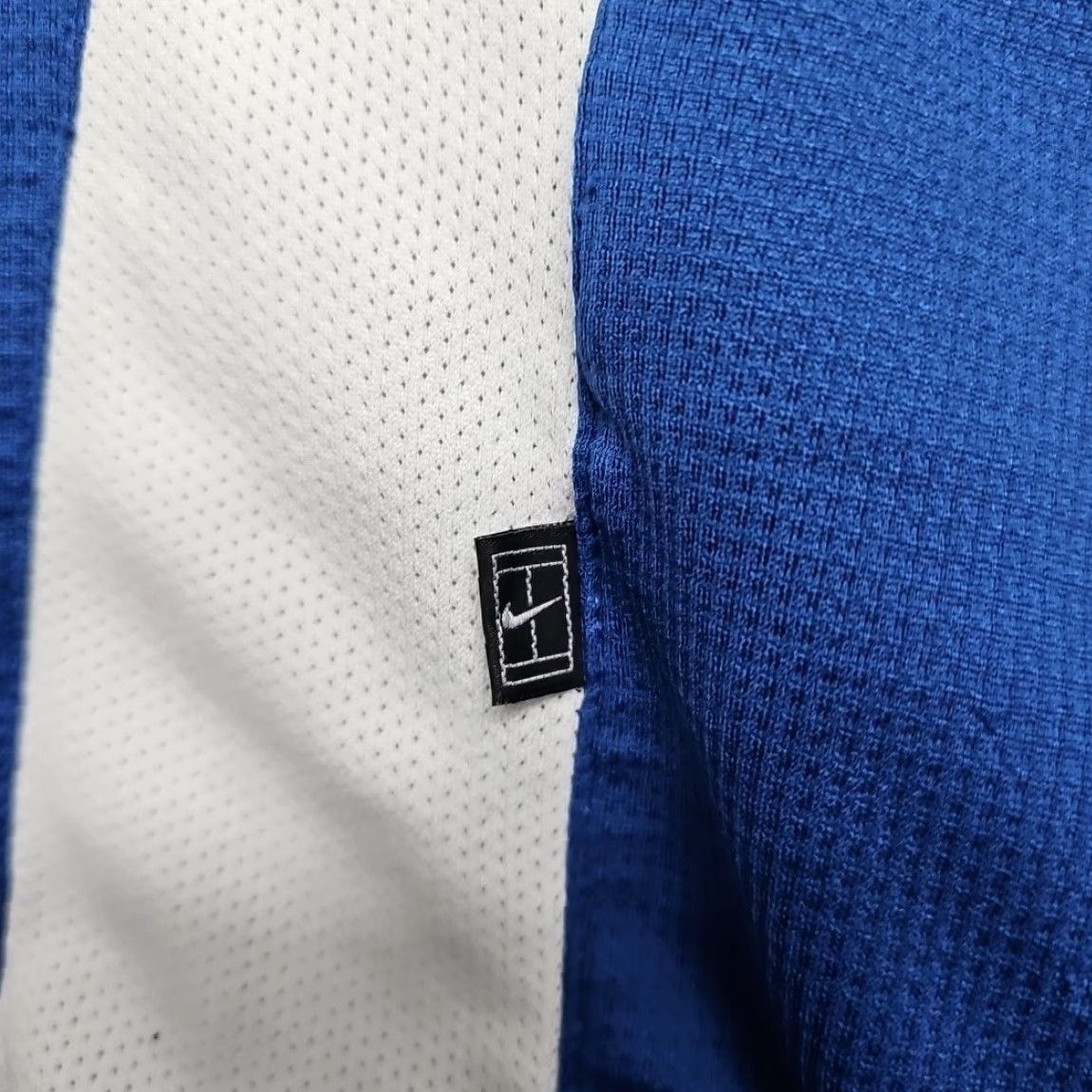 Nike VINTAGE Nike Tennis Center Court Swoosh Shirt Men 2XL Sleeveless Blue White Nike Dri-FIT Sphere Dry 90s Logo Sports Shirt Size US XXL / EU 58 / 5 - 3 Thumbnail