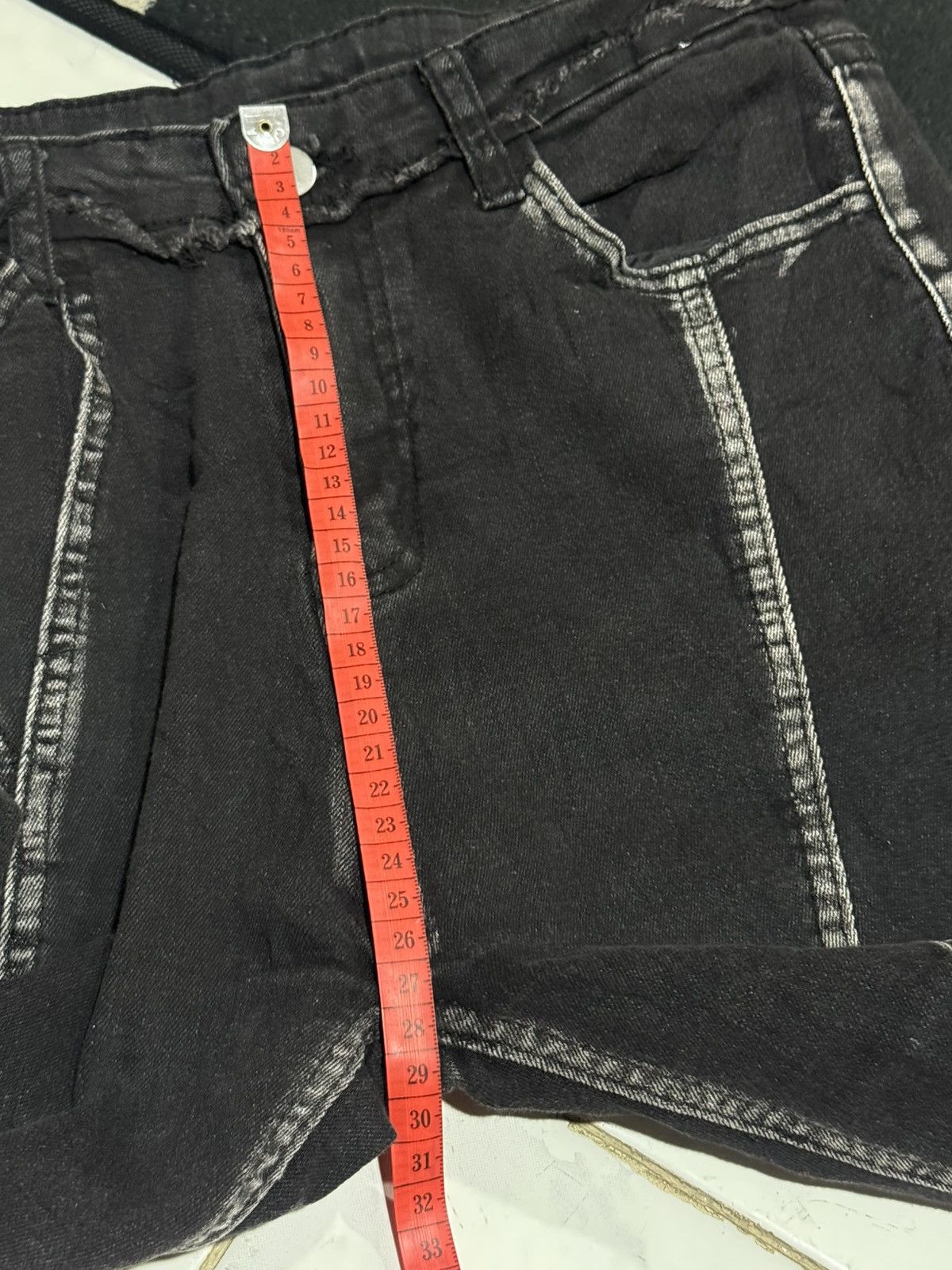 Le Grande Bleu (L.G.B.) FLARED STRETCH DENIM PANTS JAPANESE STYLED Size US 29 - 11 Thumbnail