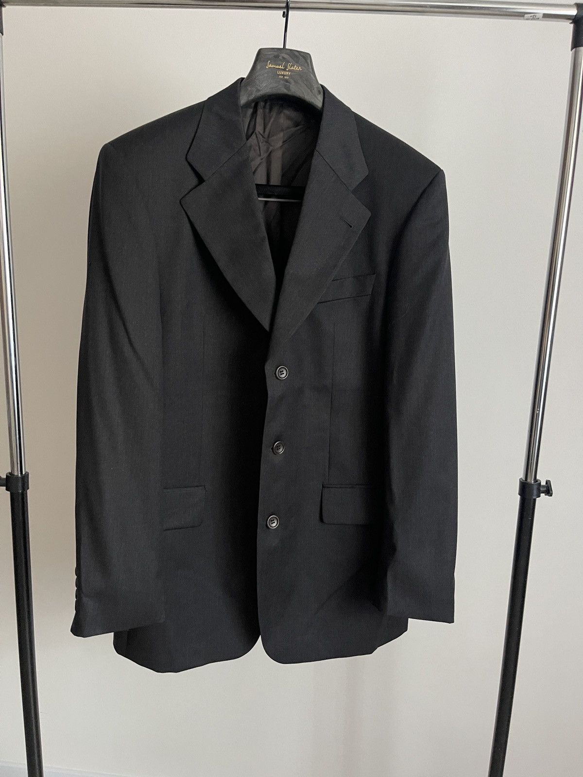 Hugo Boss Vintage hugo boss blazer classic jacket sport coat 40L Size 40L - 2 Thumbnail