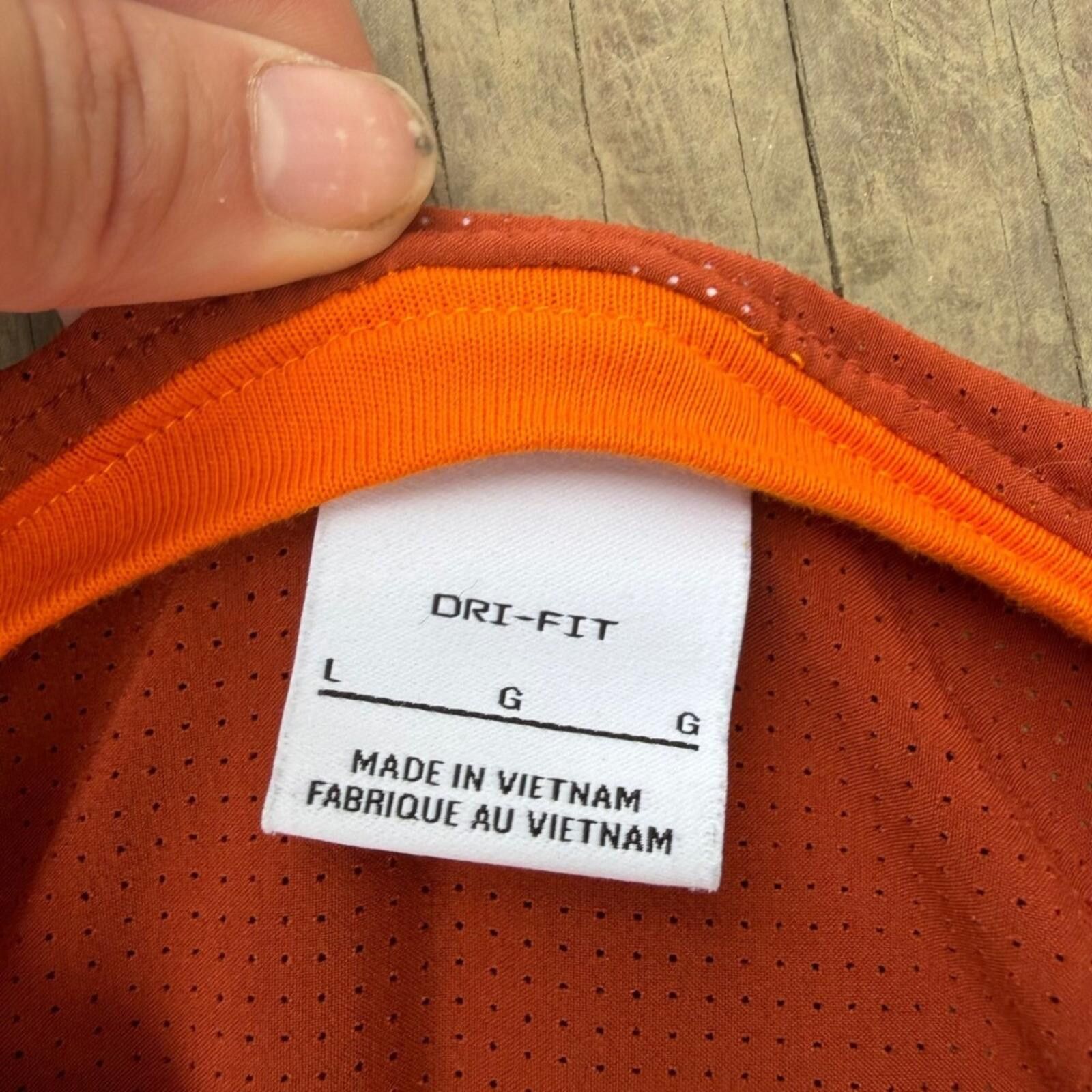 Nike Nike Dri-FIT Mens Large Orange Performance Training T-Shirt Size US L / EU 52-54 / 3 - 2 Thumbnail