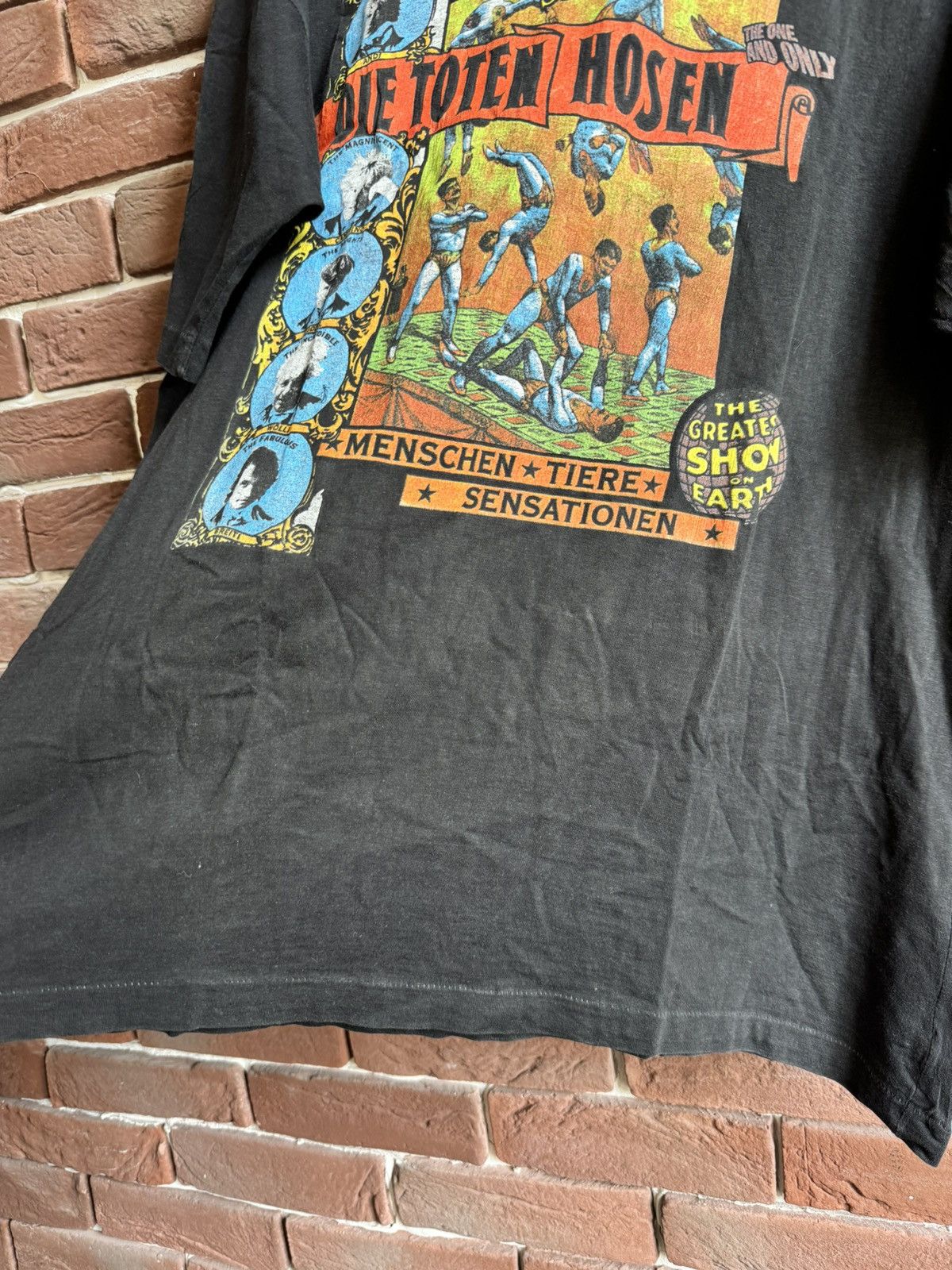 Band Tees Vintage 1992 Die Toten Hosen Thriller Supreme 90s Band Tee Size US XL / EU 56 / 4 - 9 Thumbnail