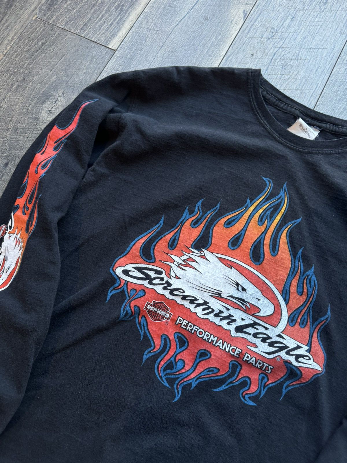 Vintage Vintage Harley Davidson Screaming Eagle Tee - Medium Size US M / EU 48-50 / 2 - 3 Thumbnail