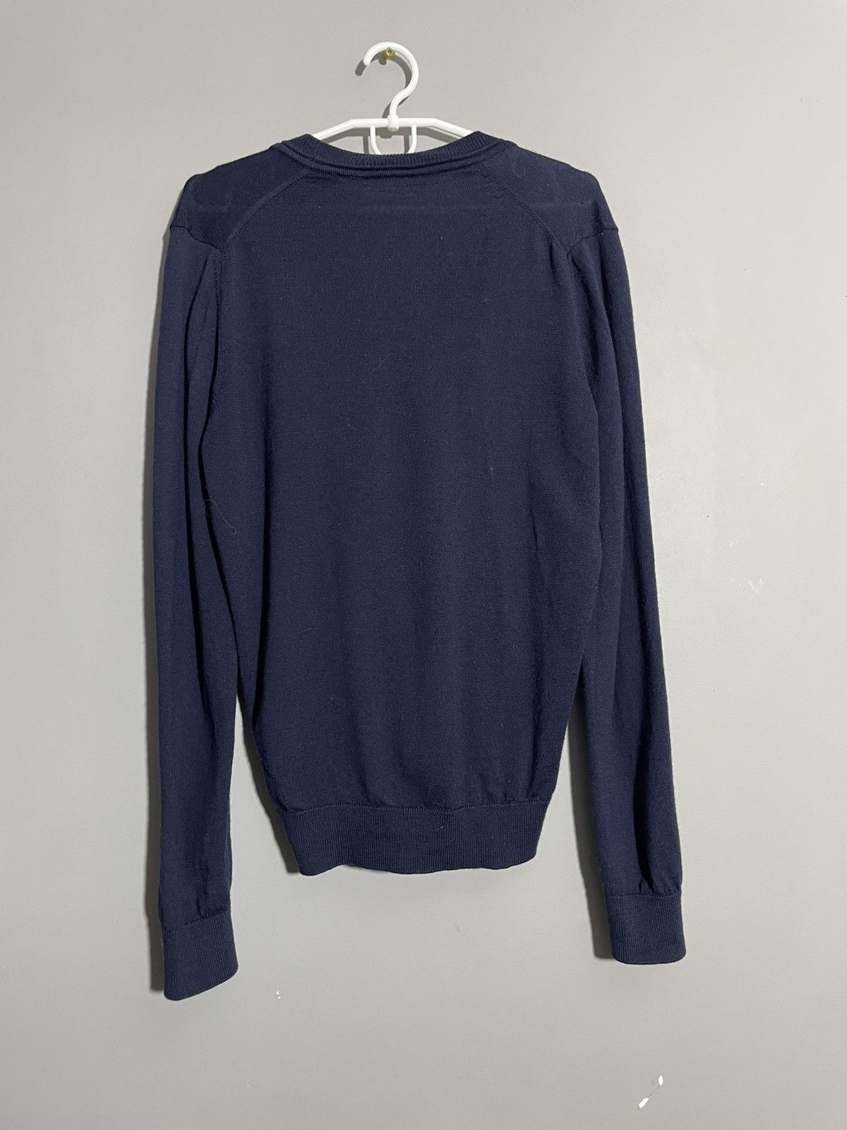 Lacoste × Vintage Lacoste Navy Blue Wool Cardigan size S Size US S / EU 44-46 / 1 - 12 Thumbnail