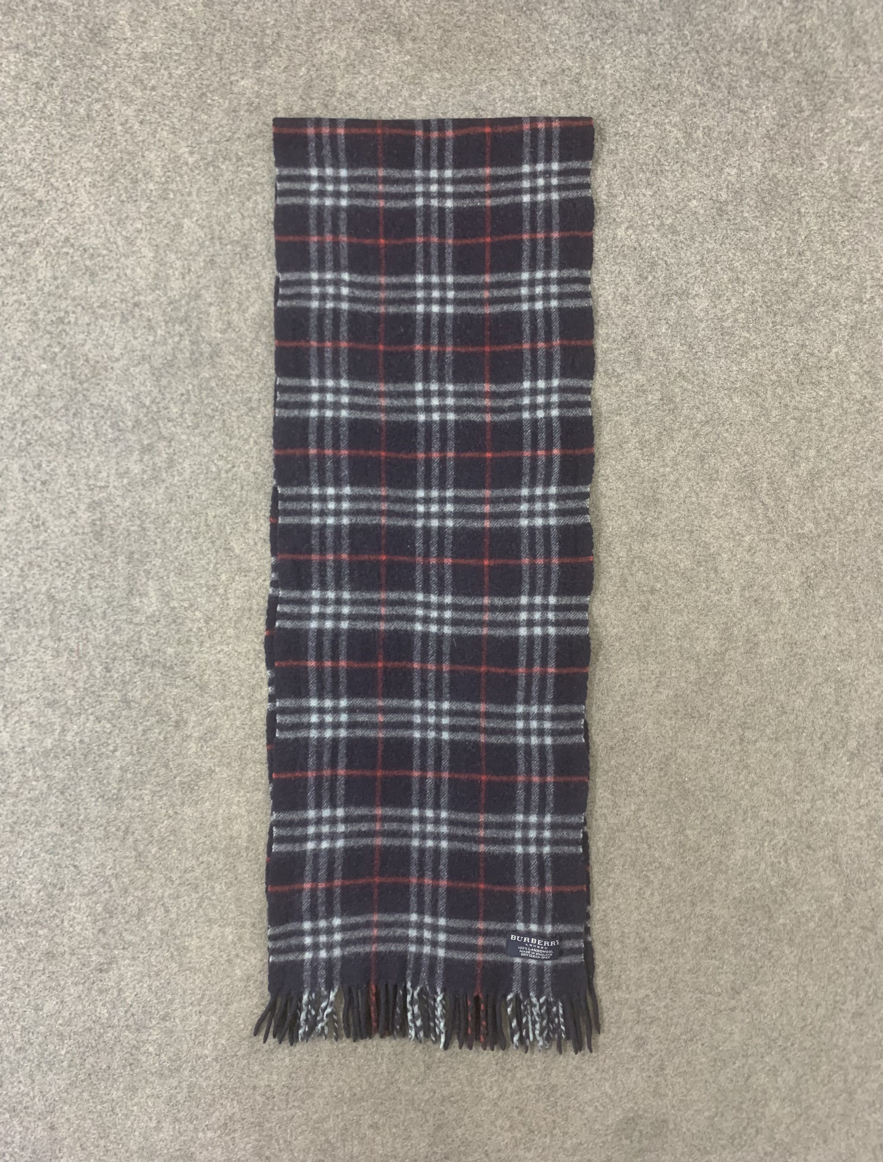 Burberry Burberry Scarf Wool Muffler Neck Wrap BL9270 Size ONE SIZE - 2 Thumbnail