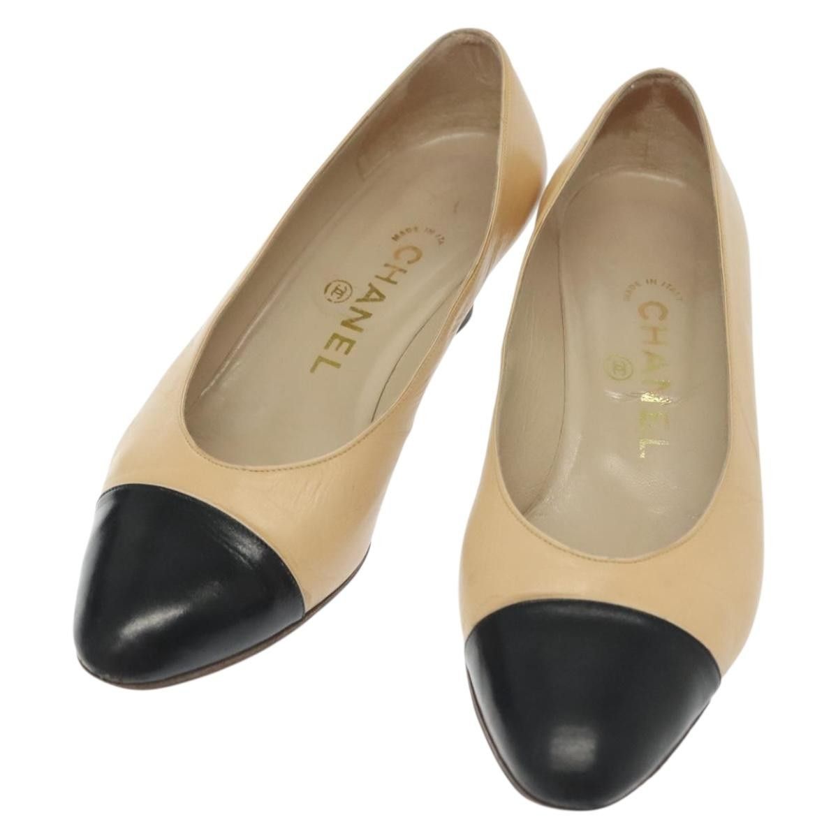 Chanel Chanel CC Pump High Heels Size US 7 / IT 37 - 1 Thumbnail