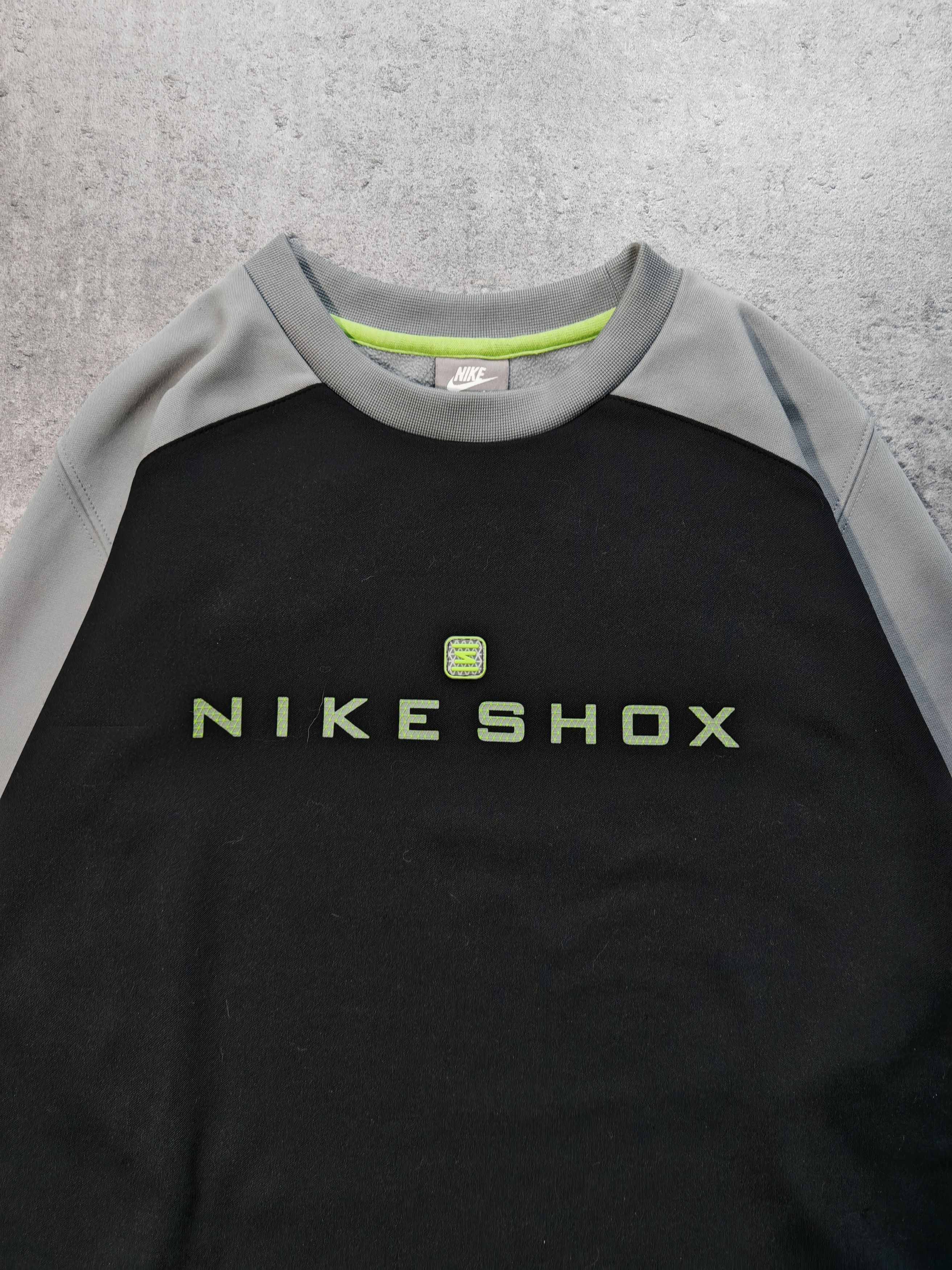 Nike Vintage Nike Shox Sweater SWAG Y2K Streetwear Techcore Size US M / EU 48-50 / 2 - 2 Thumbnail