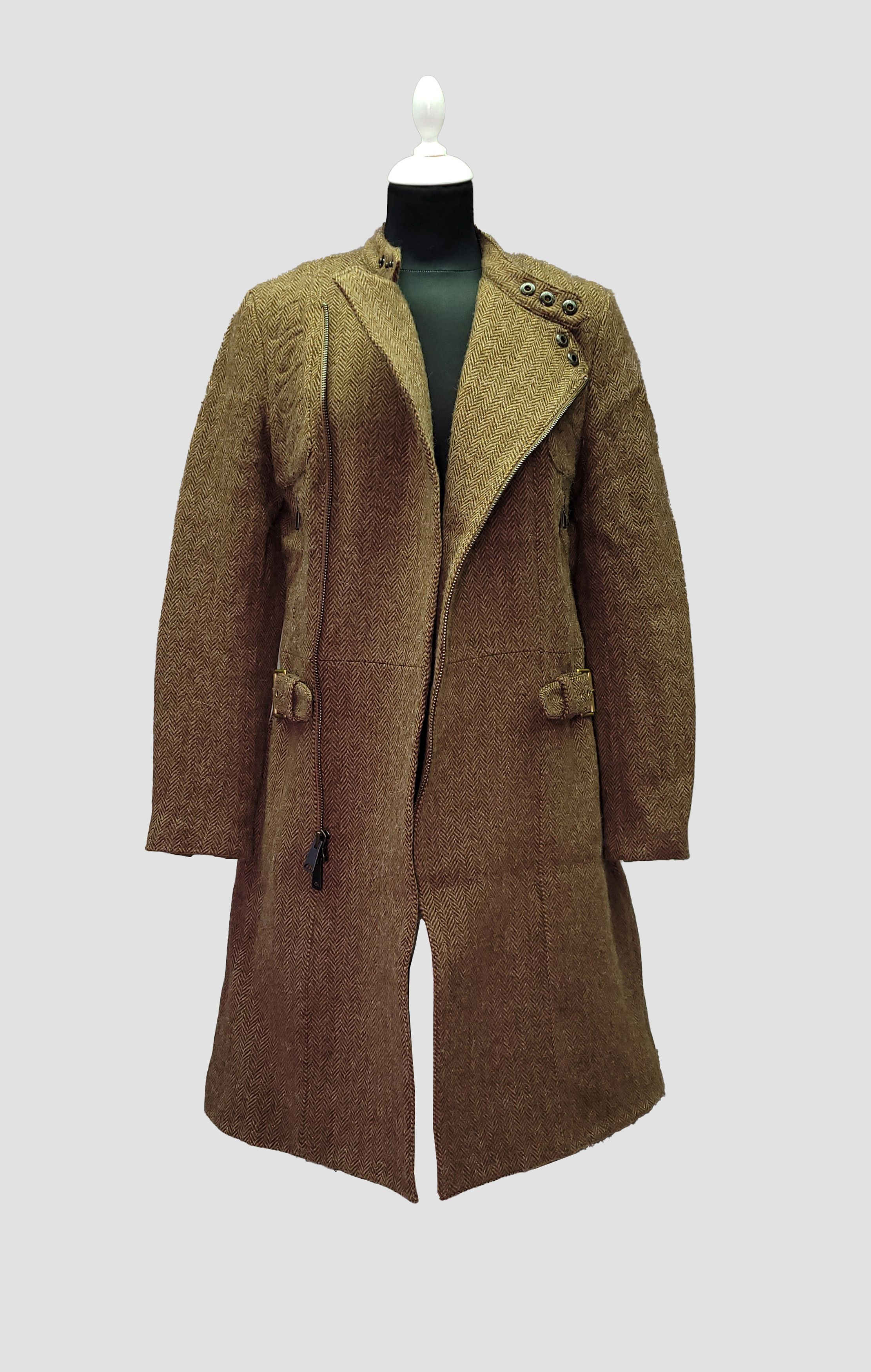 Polo Ralph Lauren Ralph Lauren _ Blue Label _ Biker Lambs Wool & Alpaca Coat Size M / US 6-8 / IT 42-44 - 4 Thumbnail