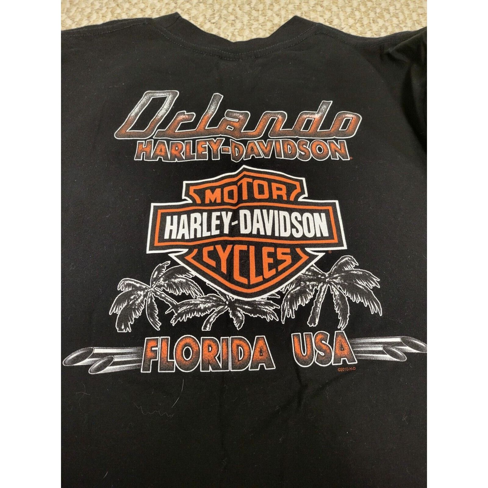 Harley Davidson harley davidson Orlando Florida Mens Size Large Size US L / EU 52-54 / 3 - 4 Thumbnail