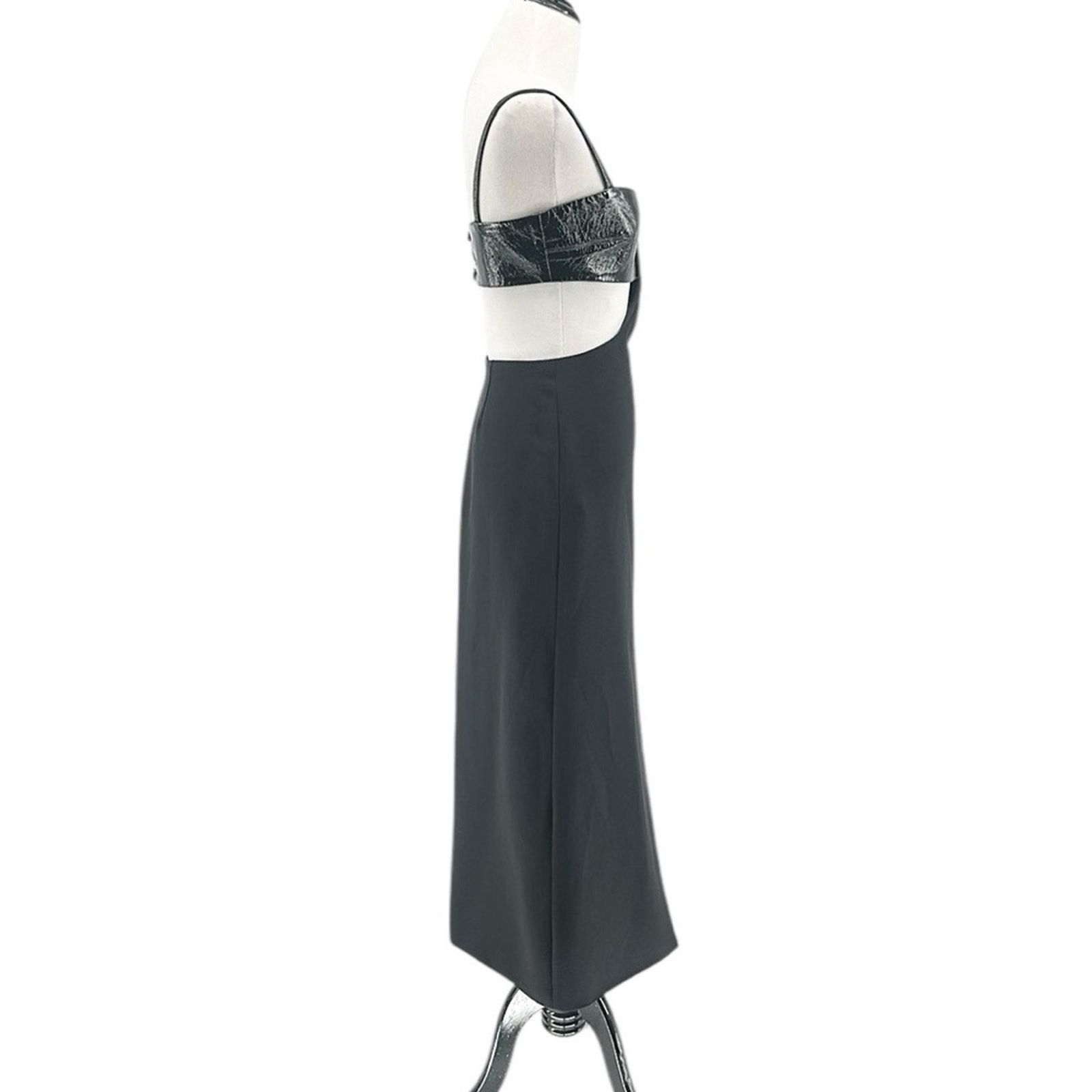 ALEXIS Alexis Marsella Square Neck Cutout Midi Dress Black Size M Size M / US 6-8 / IT 42-44 - 5 Thumbnail
