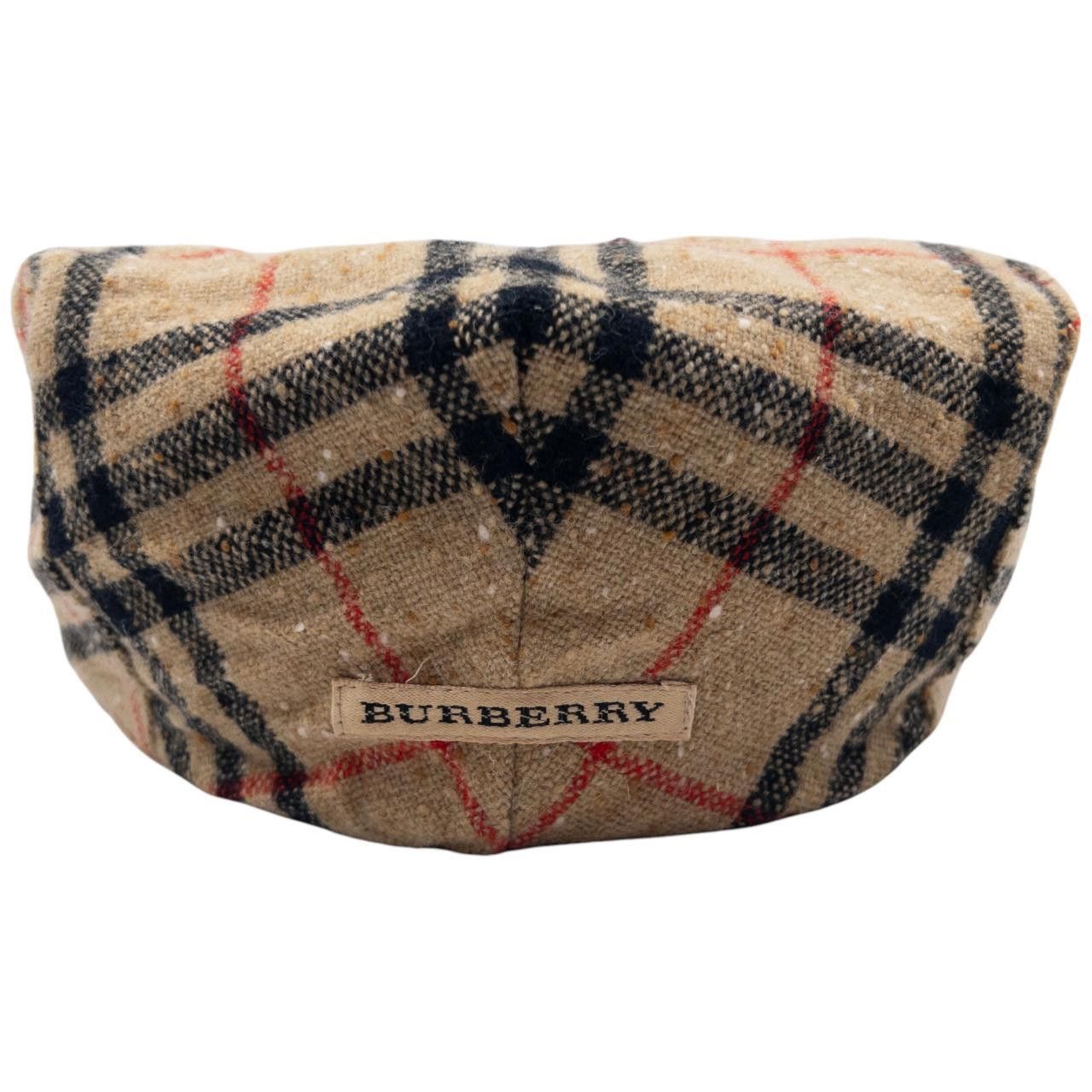Burberry Vintage Burberry Nova Check Wool Flat-Cap Hat Size L/XL Size ONE SIZE - 3 Thumbnail