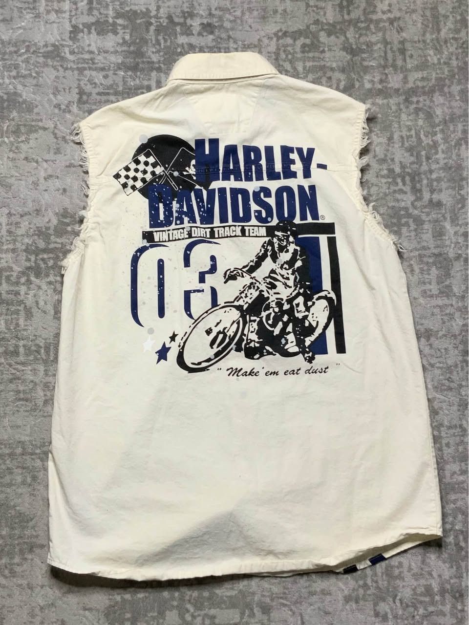 Harley Davidson Vtge. Harley Davidson Sleeveless Size M-2006 Size US M / EU 48-50 / 2 - 10 Thumbnail
