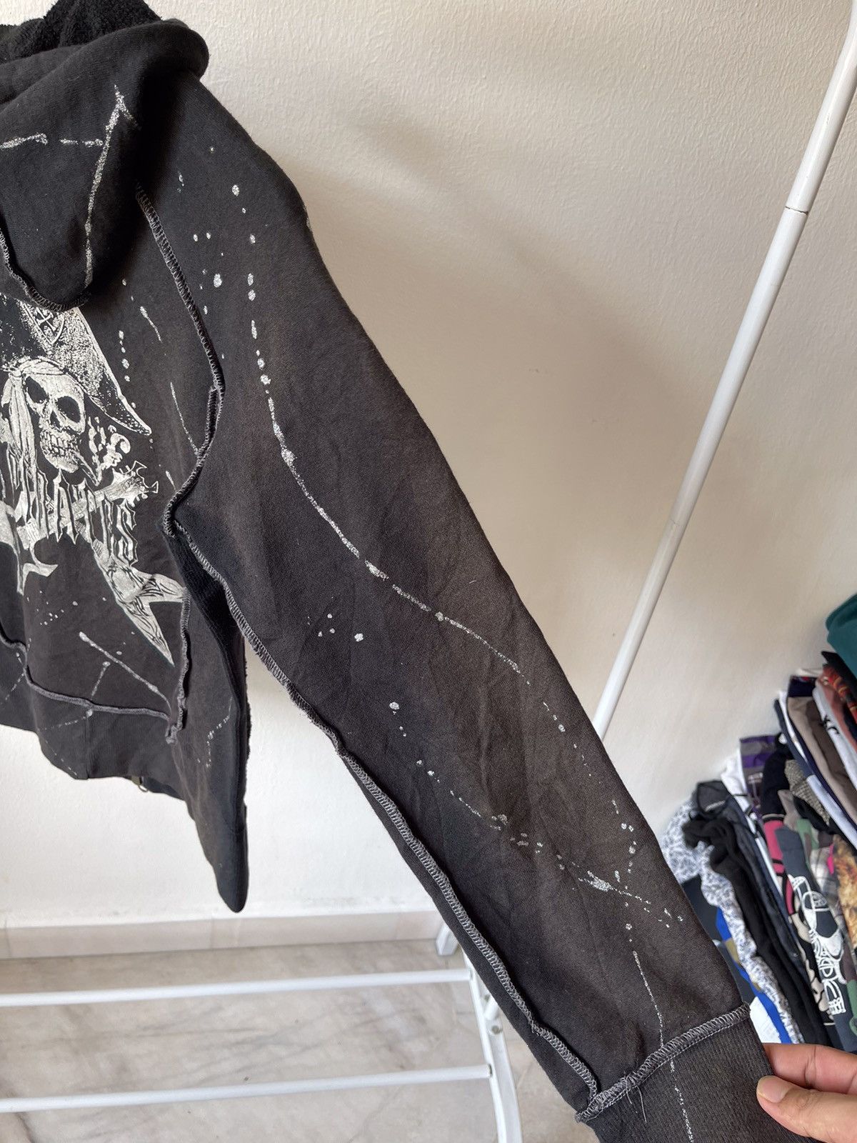 Obelisk 2000s Obelisk Skull Pirate Hoodie Size US S / EU 44-46 / 1 - 10 Thumbnail