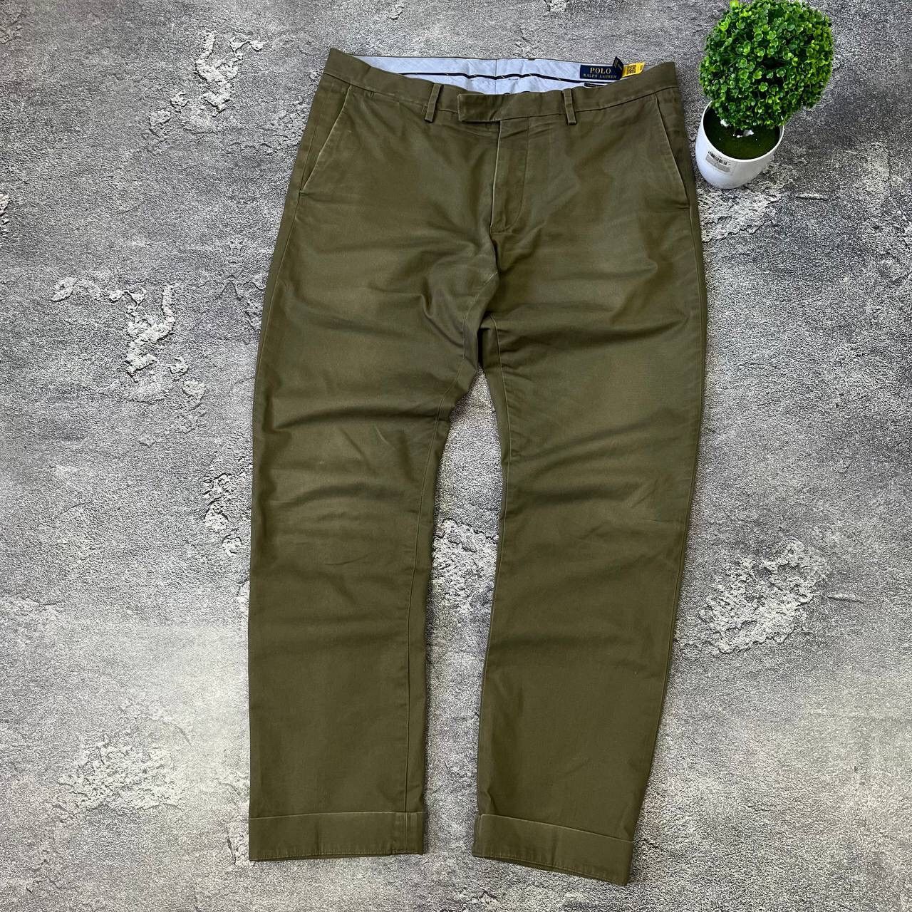 Polo Ralph Lauren Vintage Polo Ralph Lauren Chino Stretch Slim Fit Pants Size US 34 / EU 50 - 20 Thumbnail