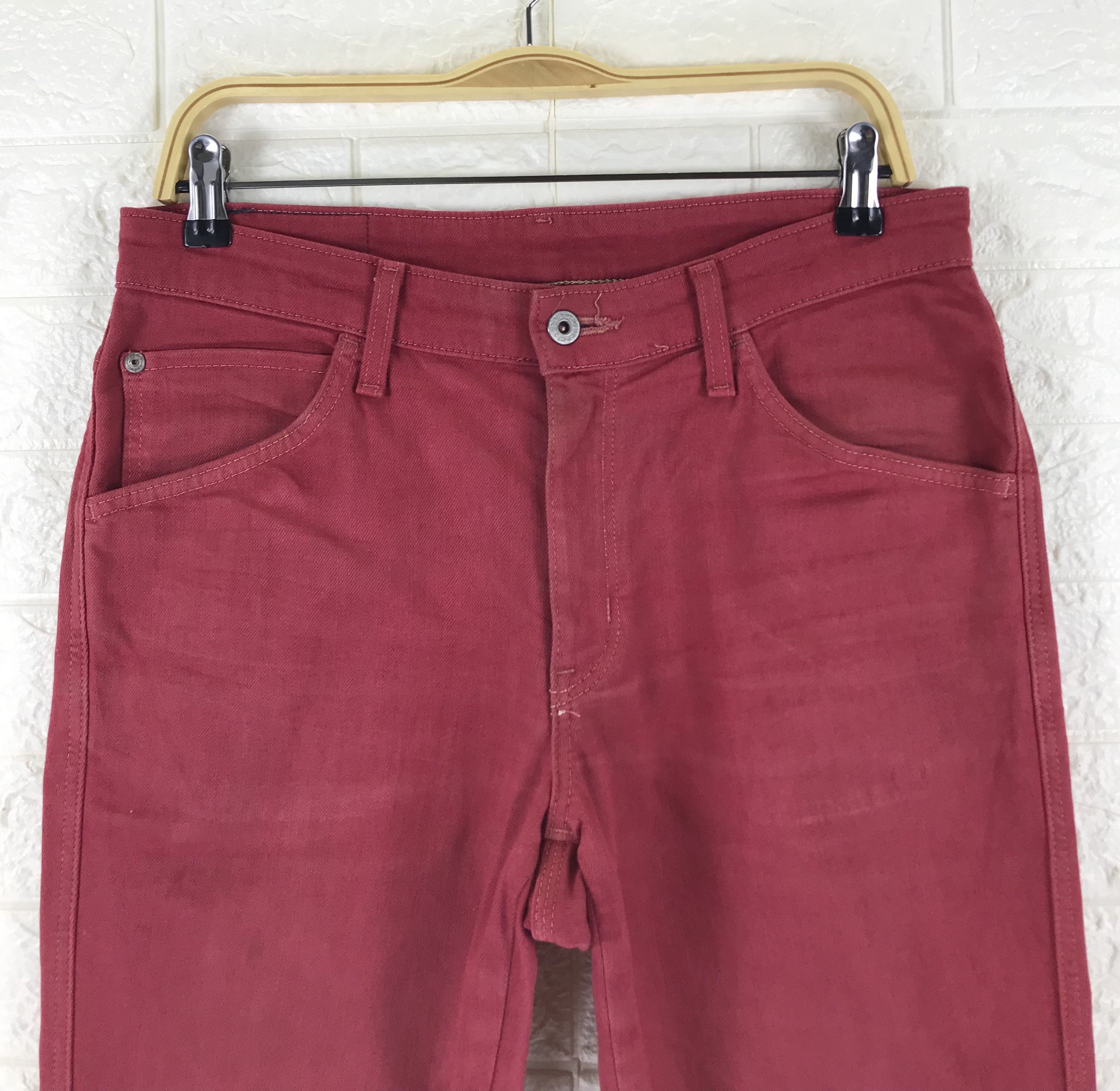 Edwin Vintage Edwin 503 Red Jeans Size US 32 / EU 48 - 2 Thumbnail