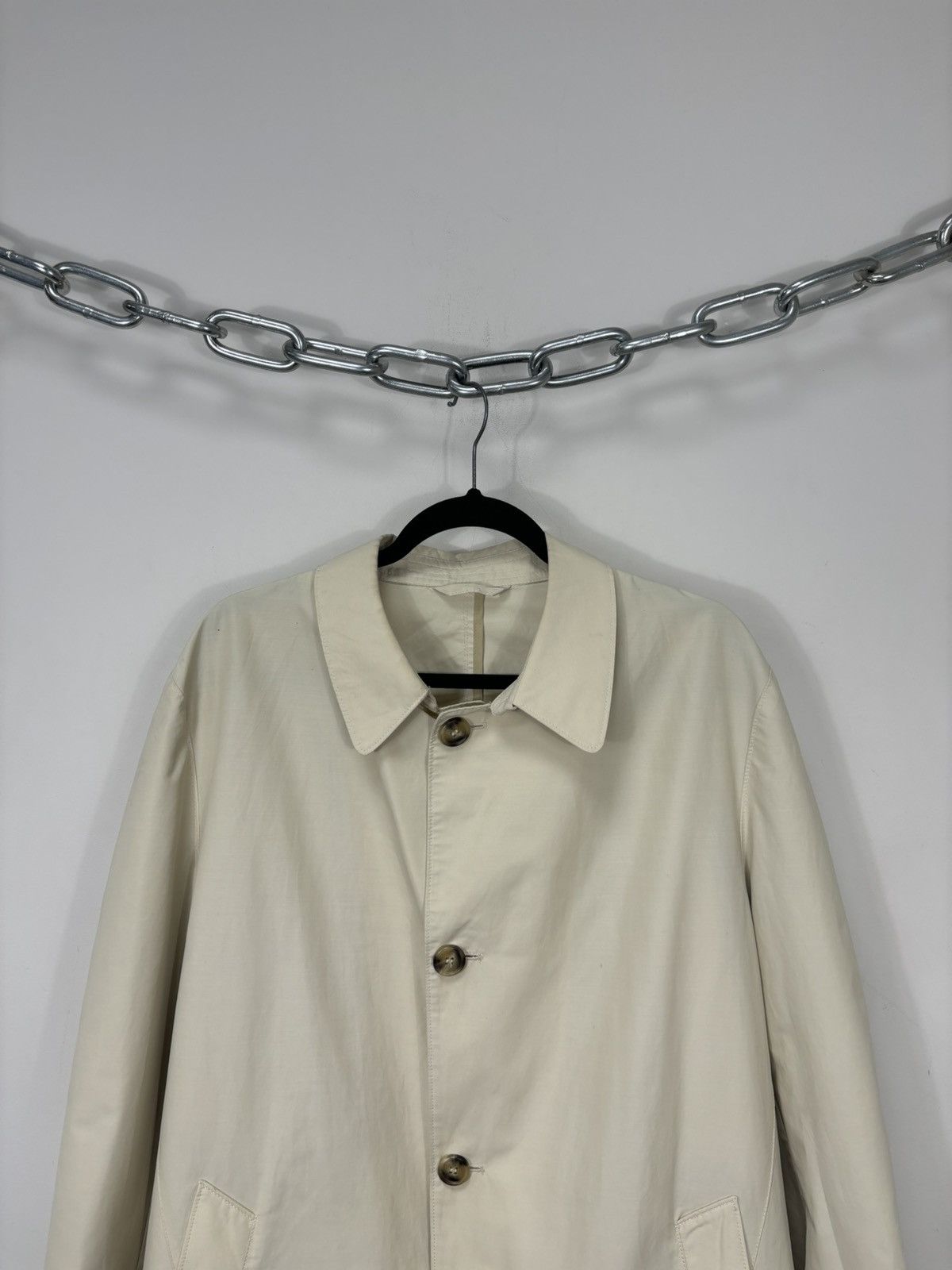 Corneliani Corneliani Men’s Italian Classic Luxury Nylon Trench Coat Size US L / EU 52-54 / 3 - 4 Thumbnail