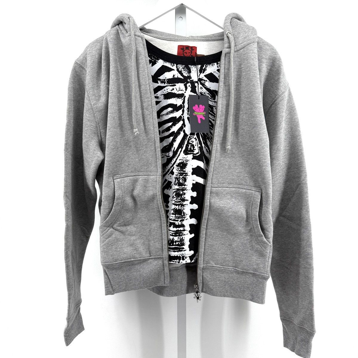 Heaven by Marc Jacobs Donnie Darko Skeleton Zip Up Hoodie