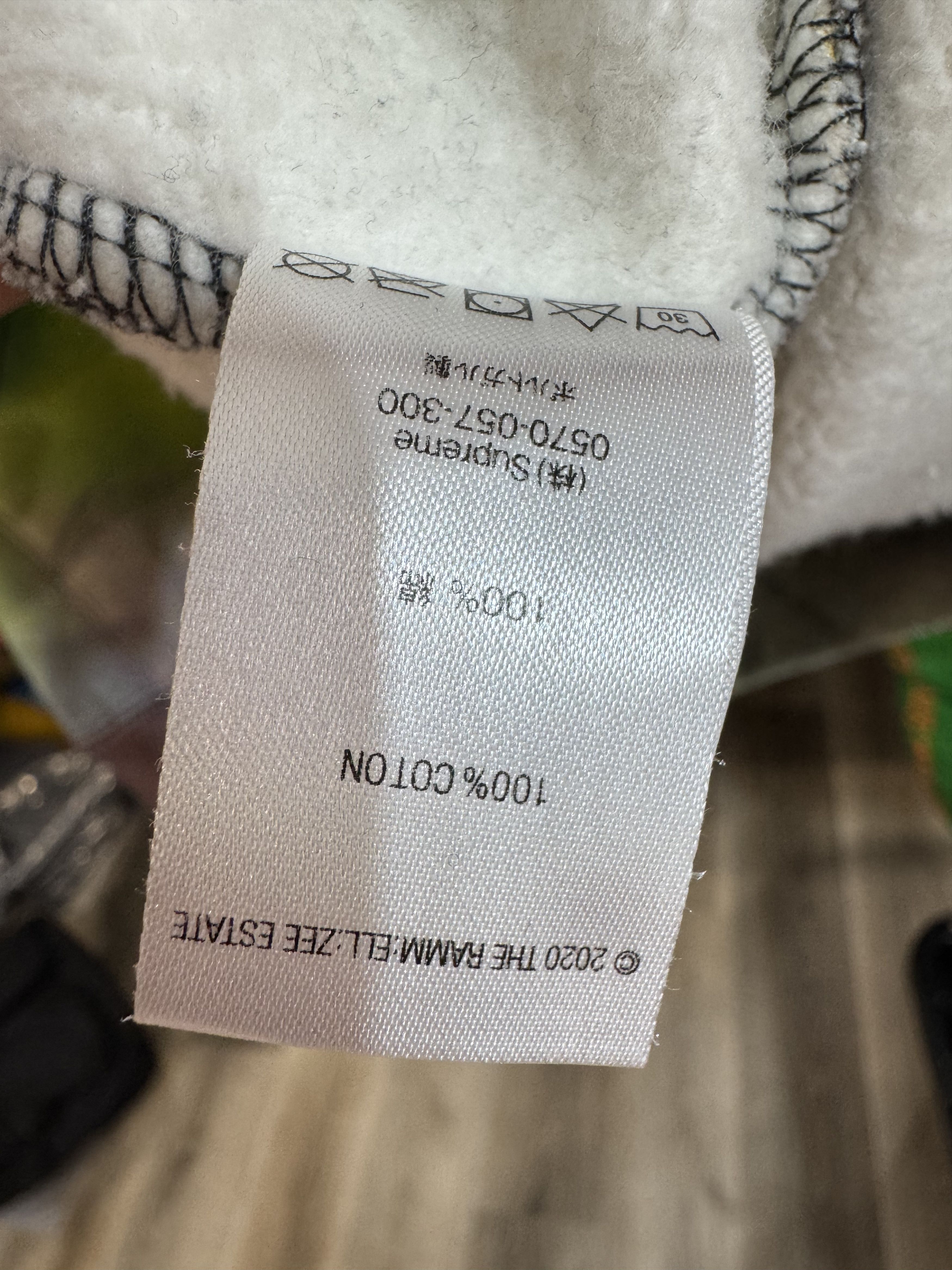 Supreme SUPREME X RAM-ELL-ZEE 2020 MEDIUM Size US M / EU 48-50 / 2 - 10 Thumbnail