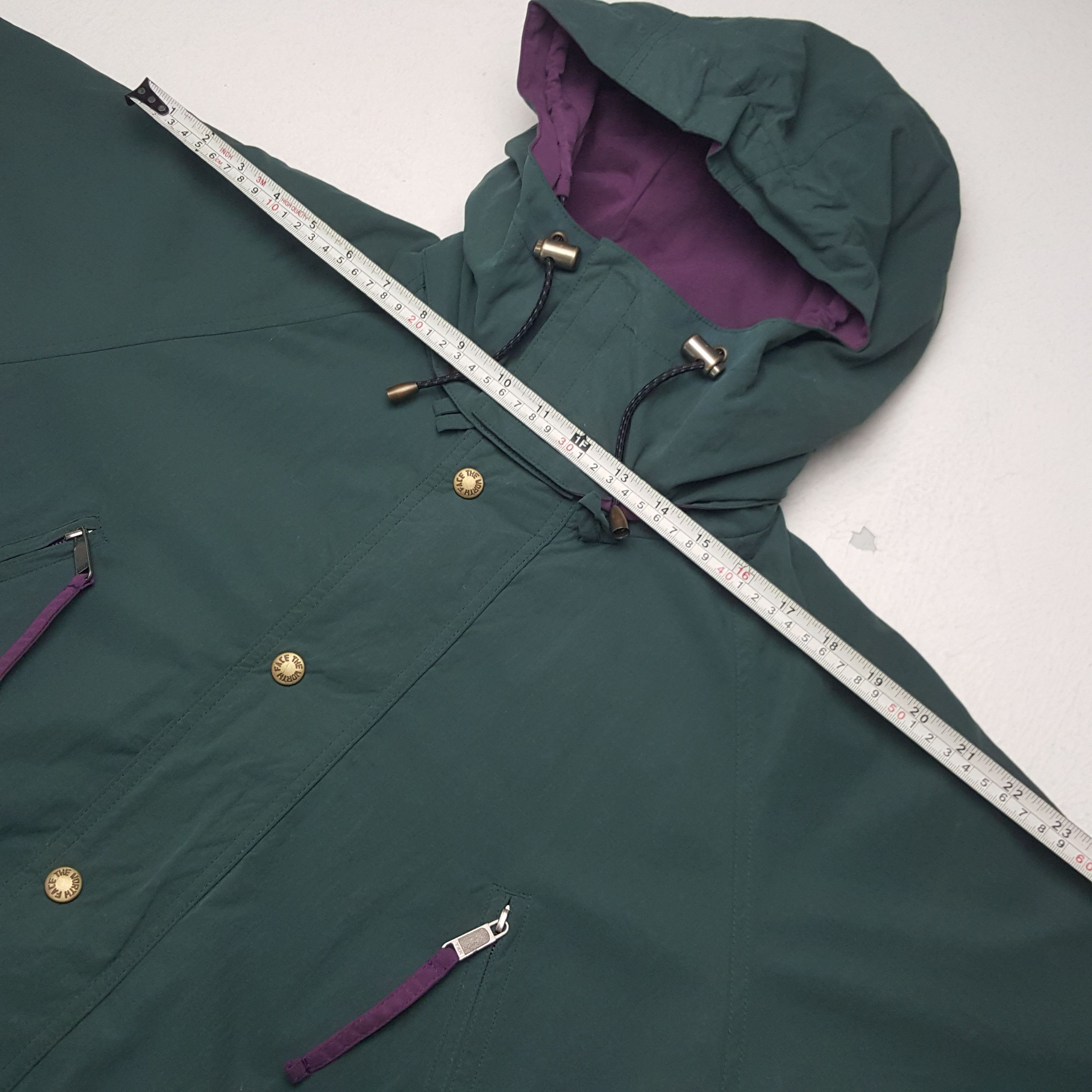 The North Face × Vintage Vintage The North Face Zipper Parka Jacket Hoodie Size US L / EU 52-54 / 3 - 5 Thumbnail