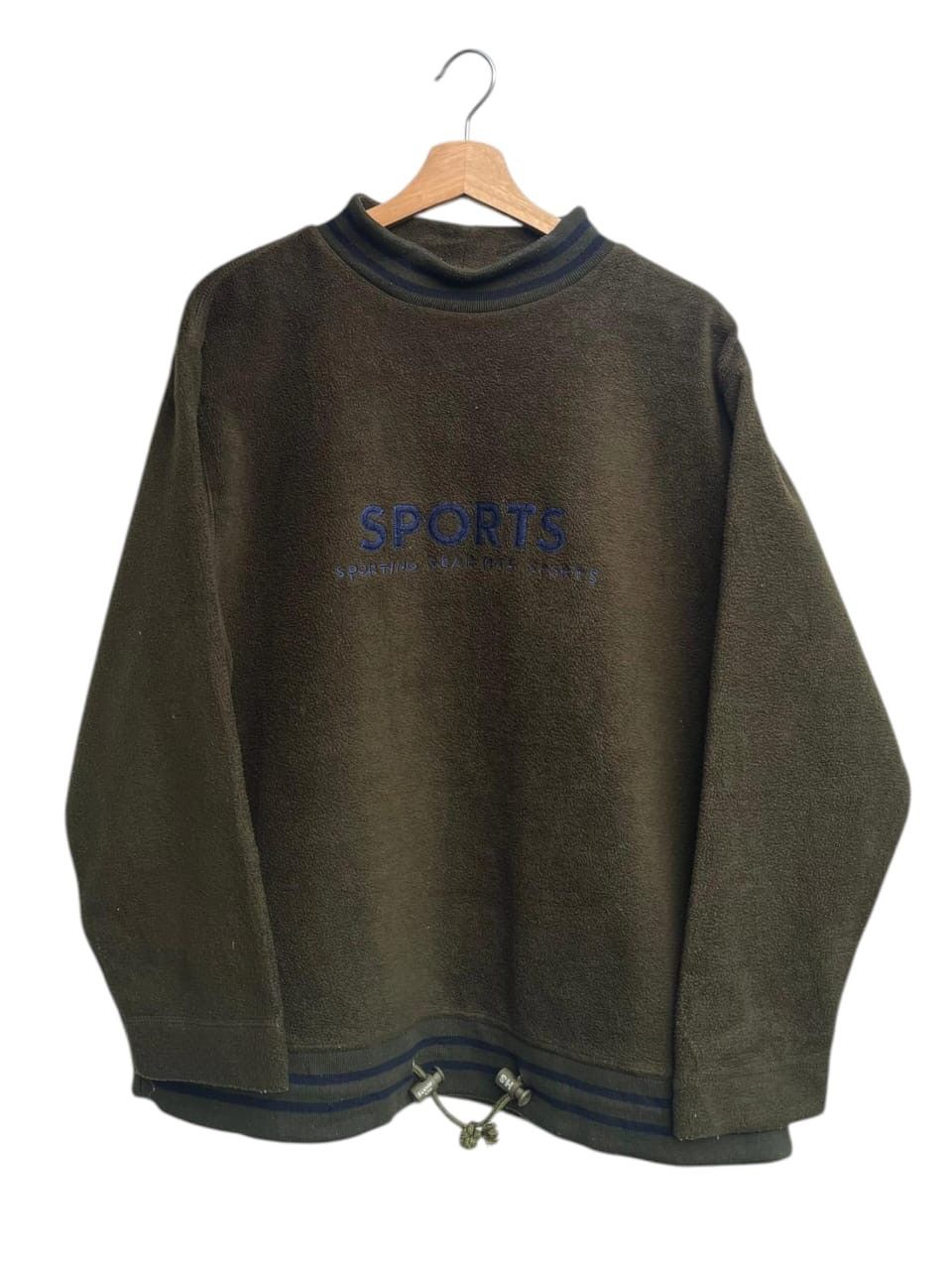 Hai Sporting Gear Issey Miyake Hai Sporting Gear Mock Neck Fleece Sweater Size US M / EU 48-50 / 2 - 2 Thumbnail