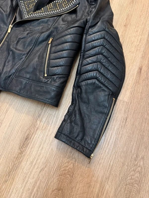 Versace Versace x H&M Leather Studded Jacket Biker size M Size US M / EU 48-50 / 2 - 6 Thumbnail