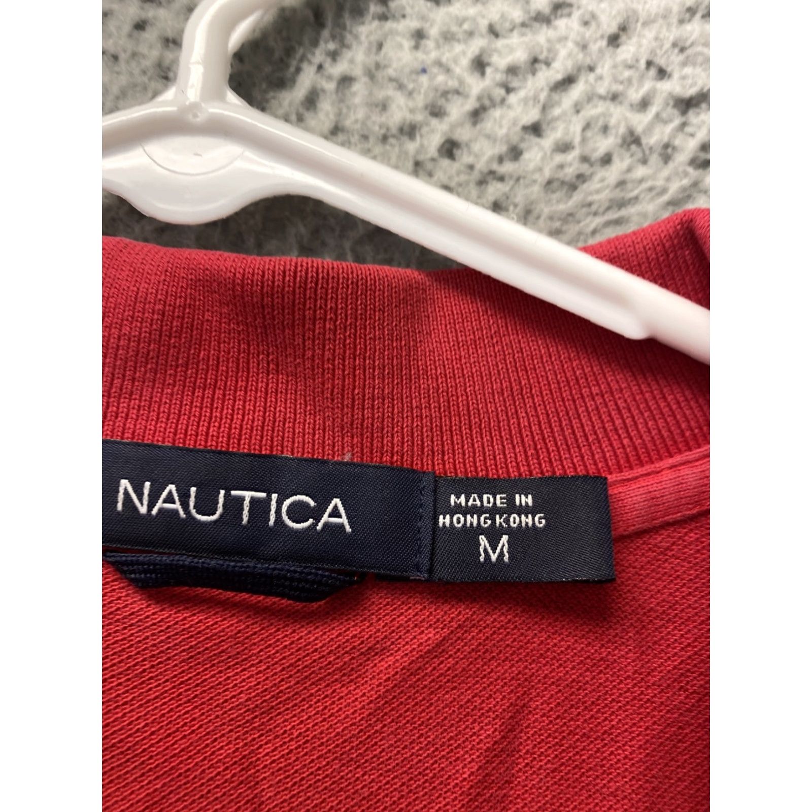 Nautica Nautica Polo Shirt Mens M Casual Polo Short Sleeve Knit Cotton Blend Blue 99-18 Golf Rugby Preppy Mens Size US M / EU 48-50 / 2 - 5 Thumbnail