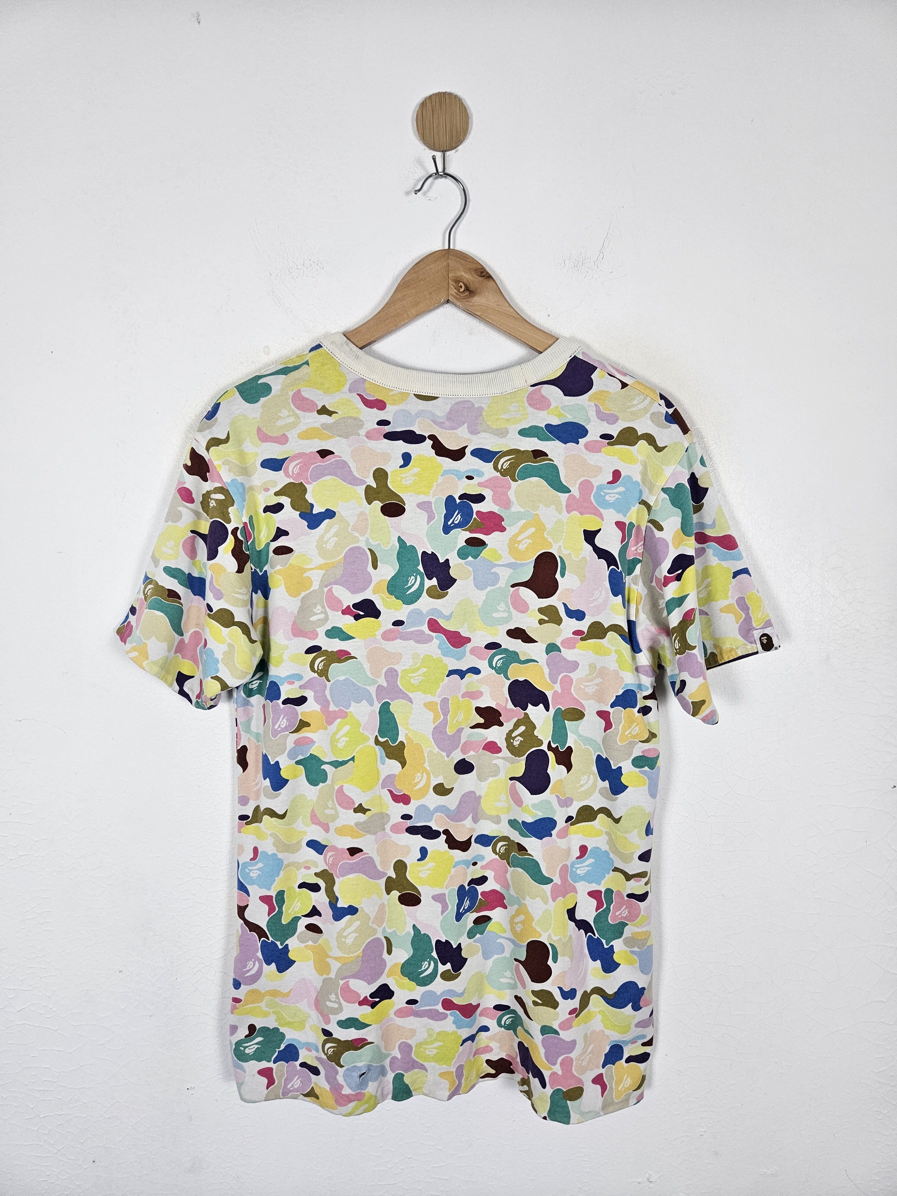 Bape A Bathing Ape BAPE Multi Camo Reversible Tee Size US M / EU 48-50 / 2 - 3 Thumbnail