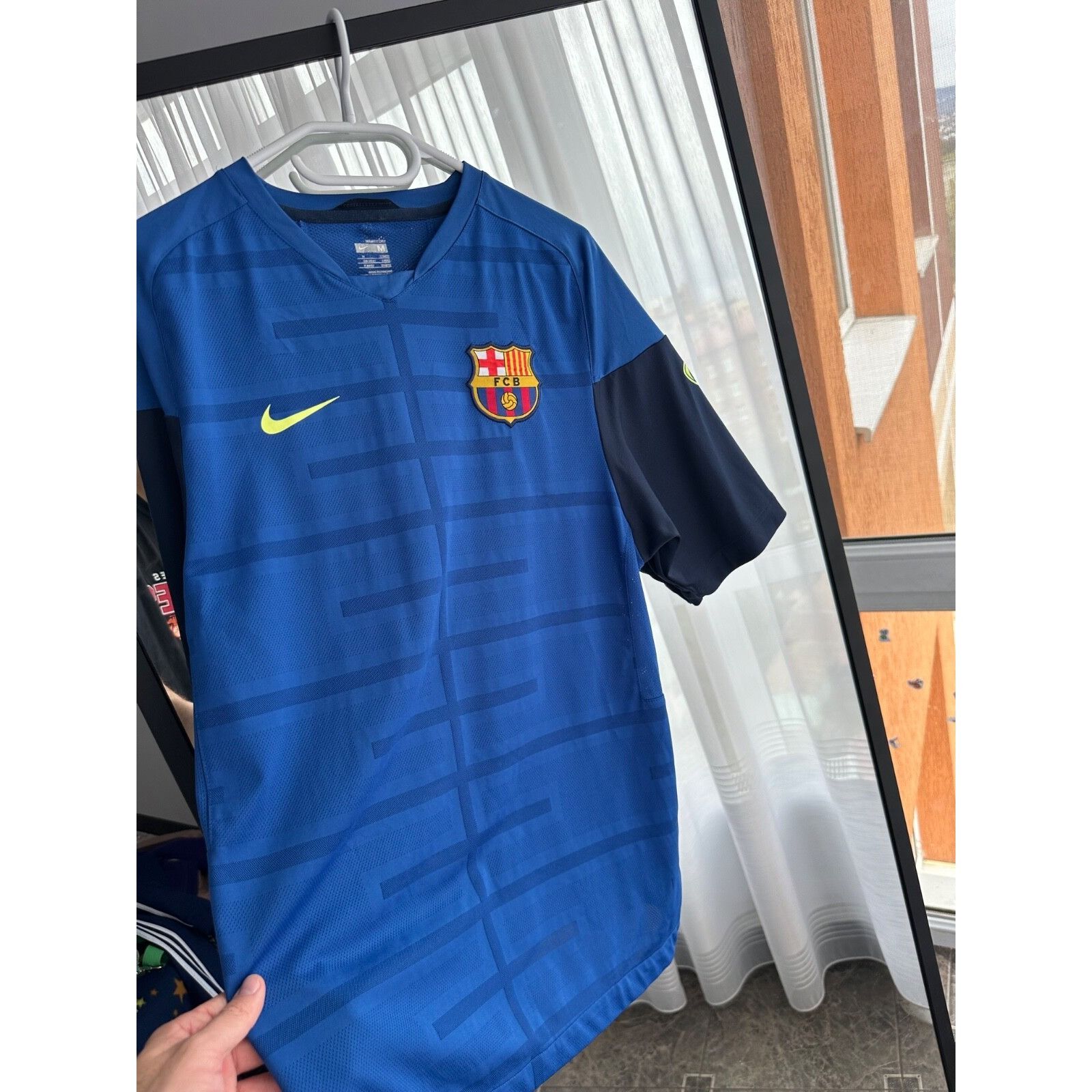Nike VTG Nike Barcelona Football Training Jersey 2009/10 Size US M / EU 48-50 / 2 - 8 Thumbnail