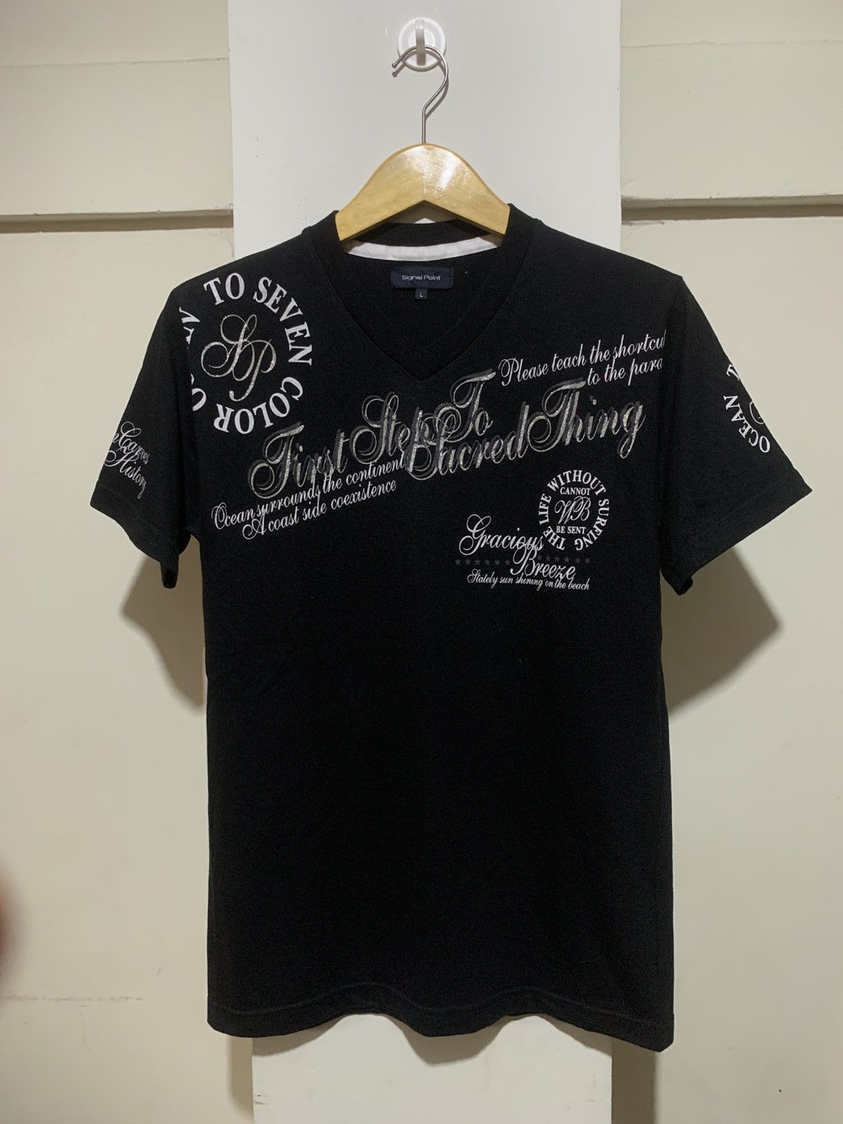 Le Grande Bleu (L.G.B.) L.G.B thrashed tee | Grailed