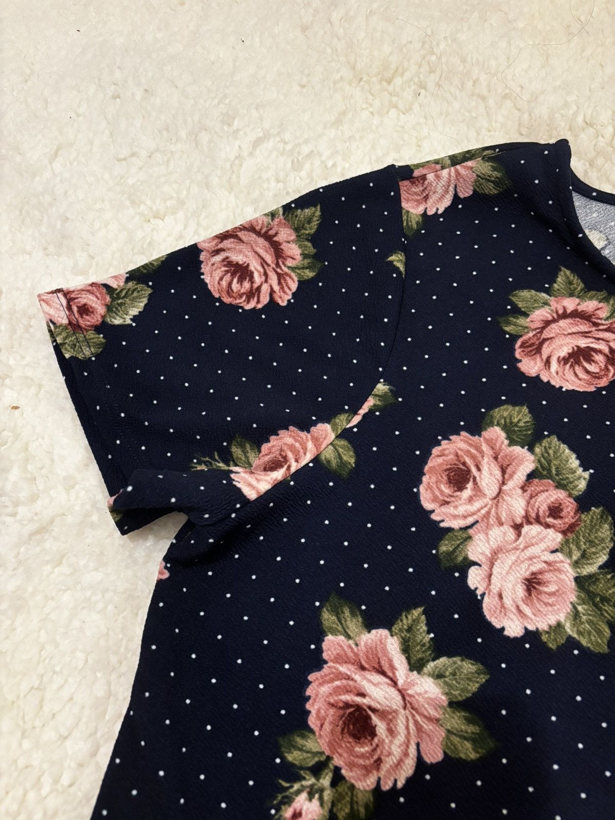 Other Women’s Navy Top.0325 Size XXL / US 16-18 / IT 52-54 - 6 Thumbnail