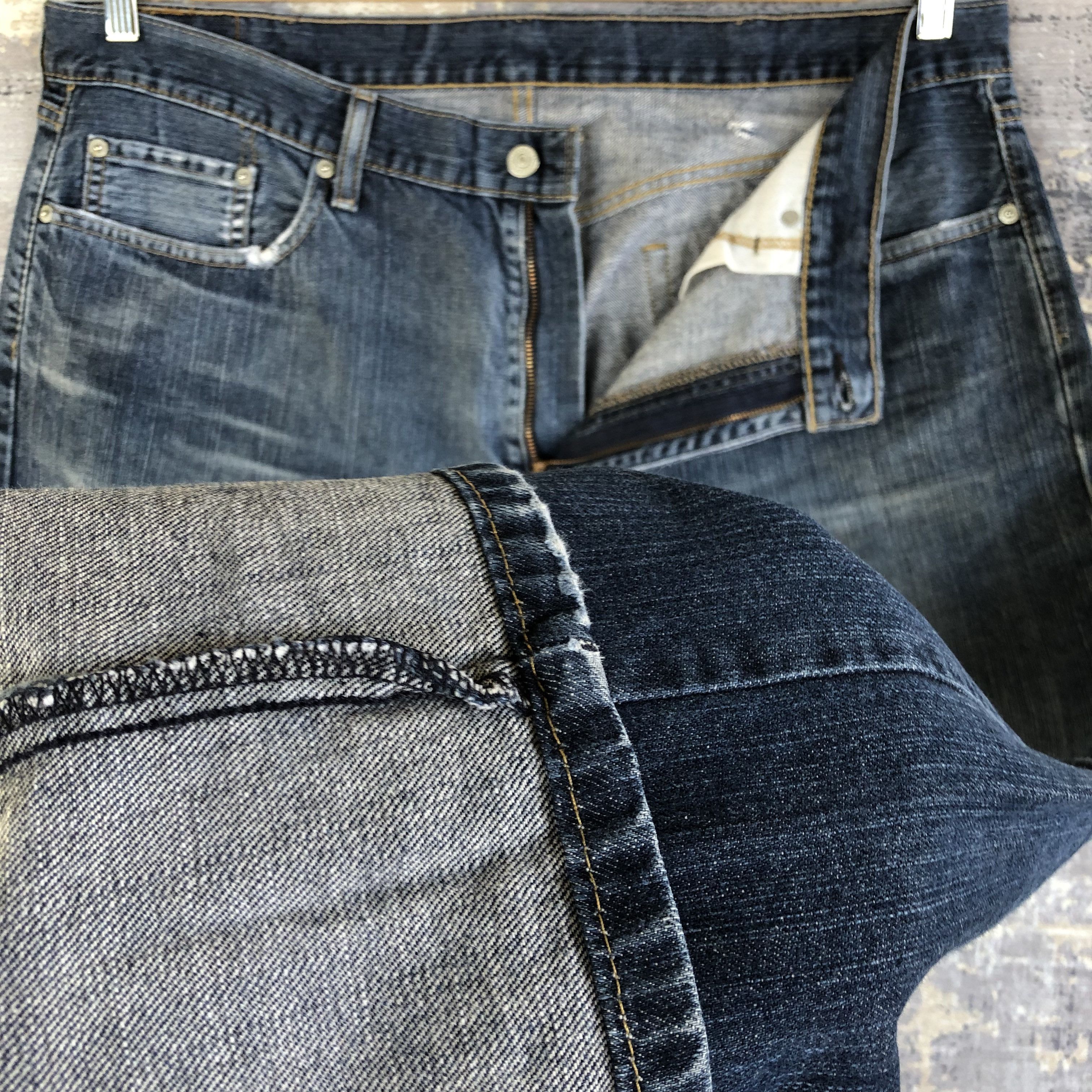 Levi's Vintage Levis 559 Baggy Faded Jeans Levi's Stonewash Denim Size US 38 / EU 54 - 8 Thumbnail