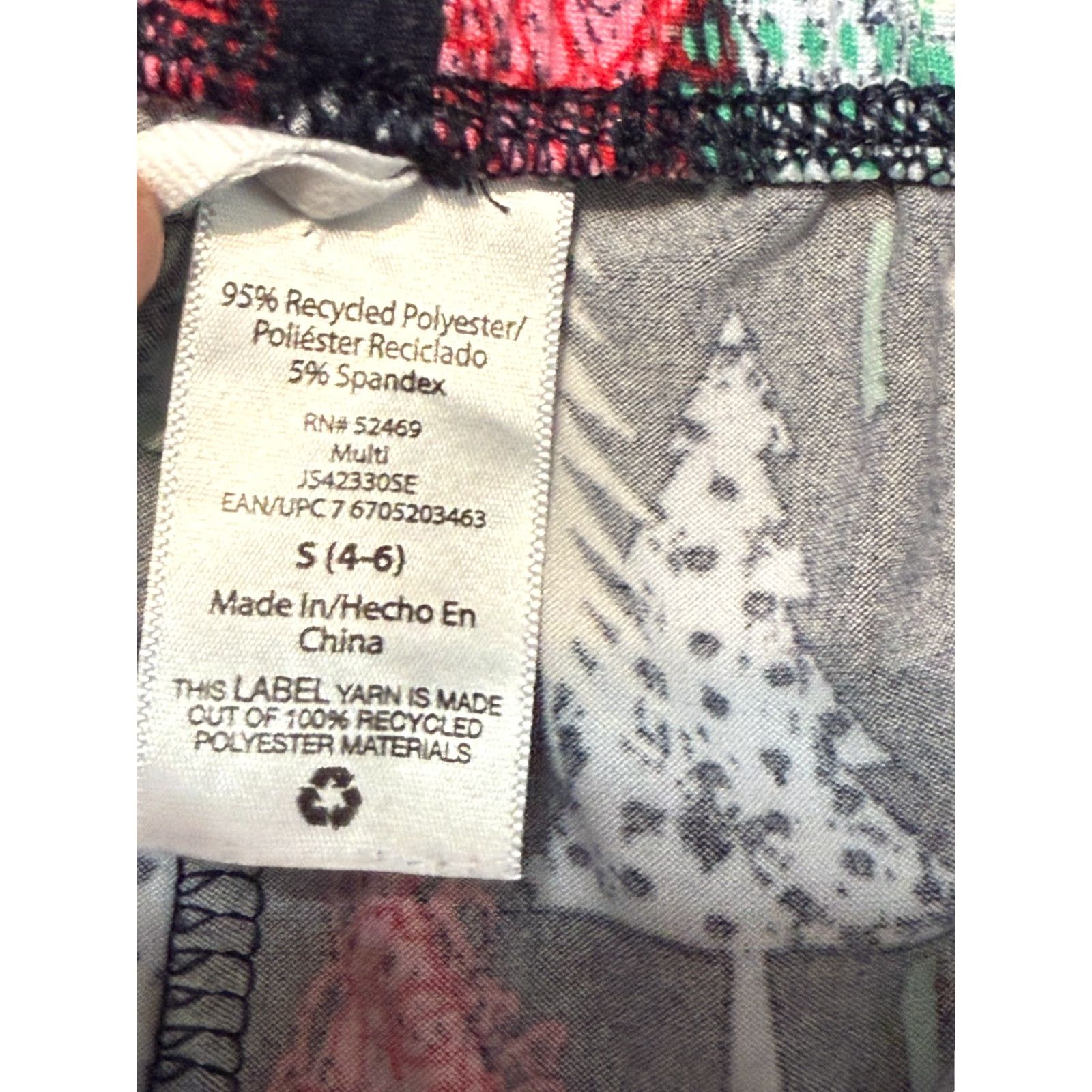 Vintage Joyspun Set Shirt Pants PJ Christmas Holiday Sleepwear Small Blue Tree Women Regular Size S / US 4 / IT 40 - 3 Thumbnail