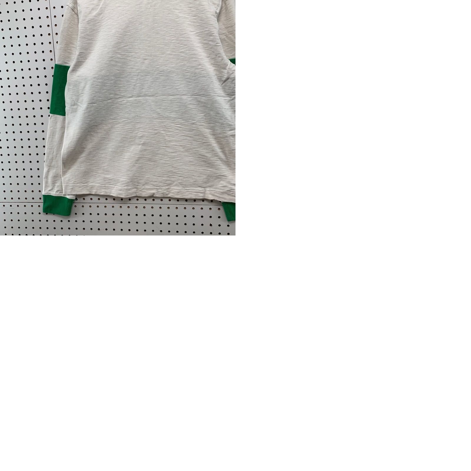 Vintage Boast Rugby Polo Shirt Mens M Green White Striped Collared Long Sleeve Polo Size US M / EU 48-50 / 2 - 9 Thumbnail