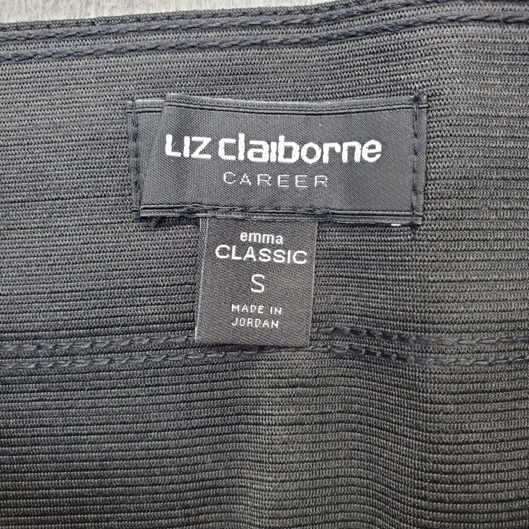 Liz Claiborne Liz Claiborne Career Emma Classic Ankle Pants Womens S Multi Houndstooth Pull On Size 28" / US 6 / IT 42 - 7 Thumbnail
