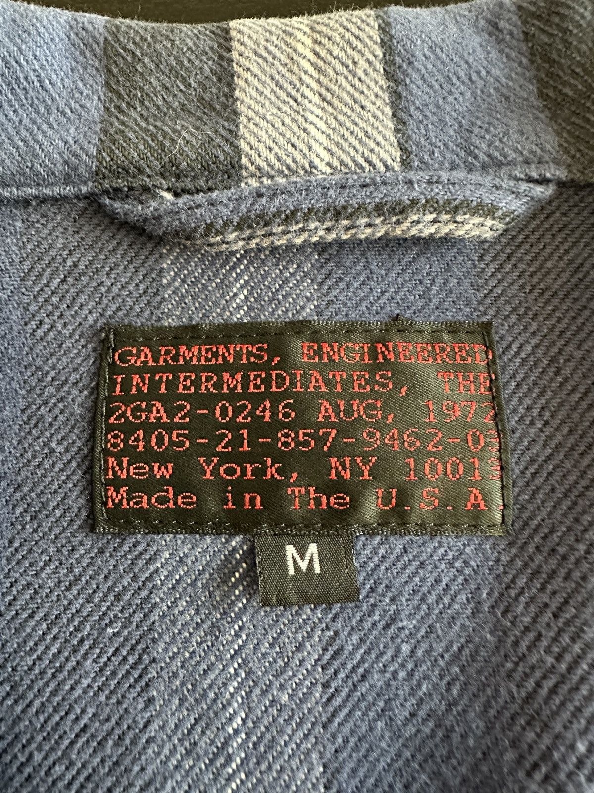 Engineered Garments Engineered Garments Intermediates Striped Work Jacket Size US M / EU 48-50 / 2 - 4 Thumbnail