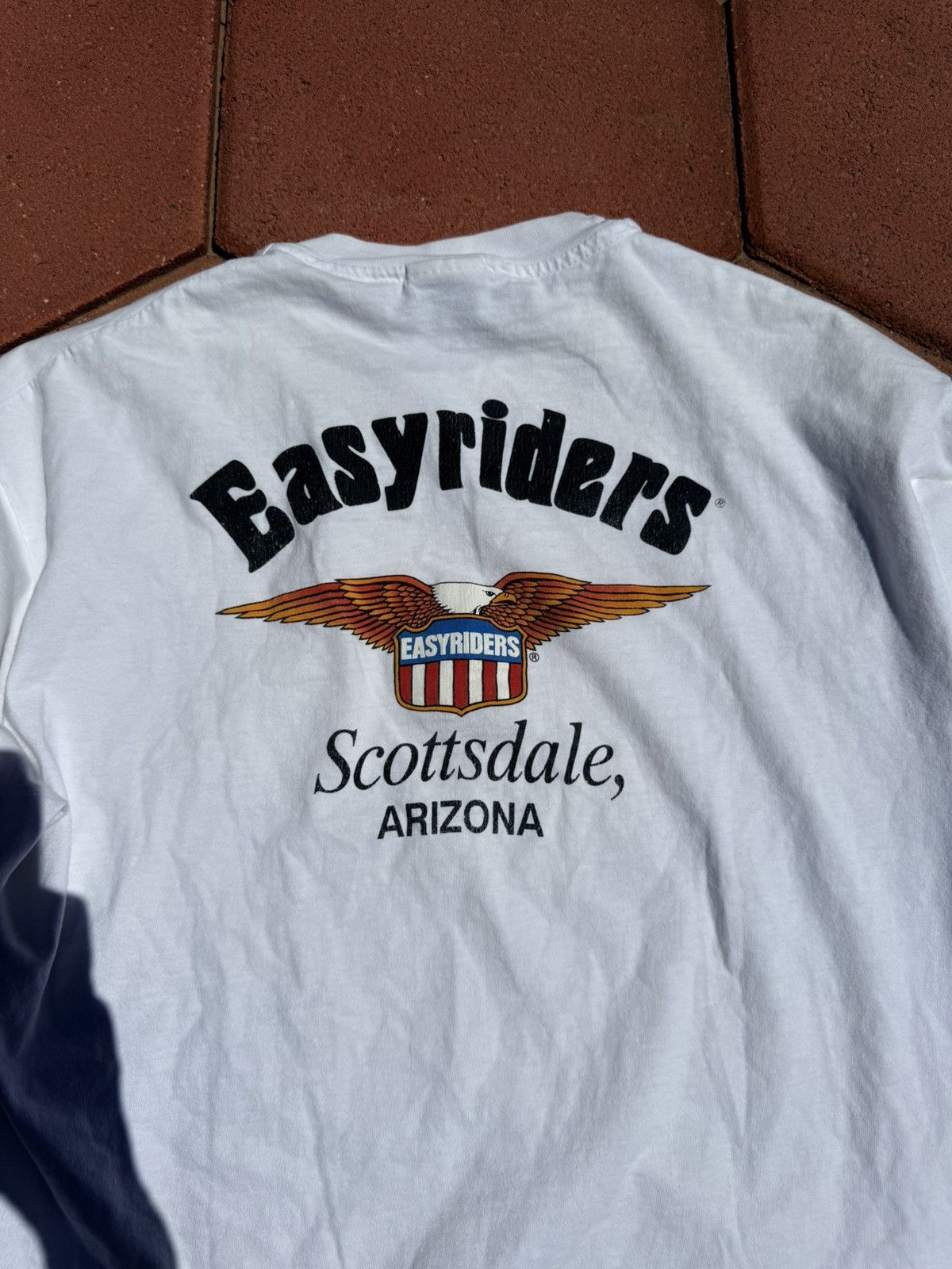 Harley Davidson × Vintage 1994 Vintage EasyRider Motorcycle tee Size US XL / EU 56 / 4 - 6 Thumbnail